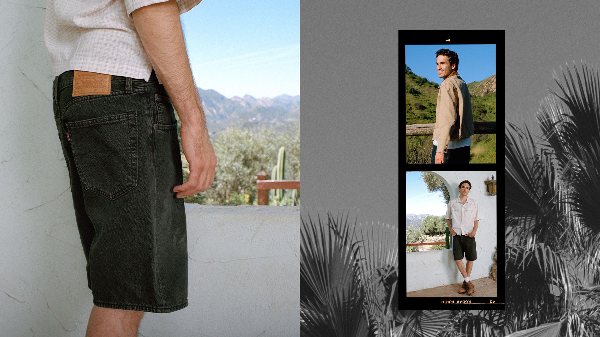 Model in festival styles