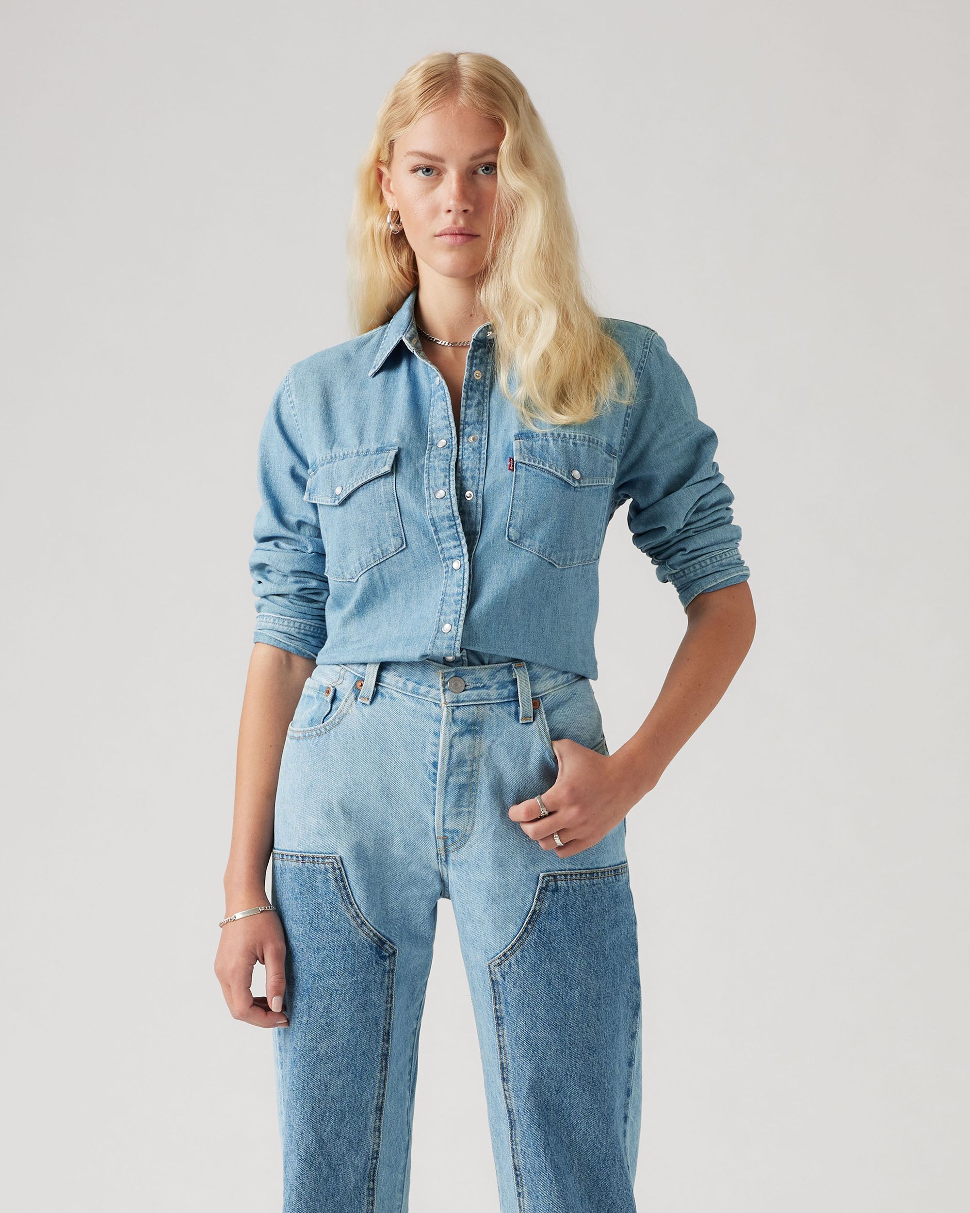 Iconic Western Denim Shirt