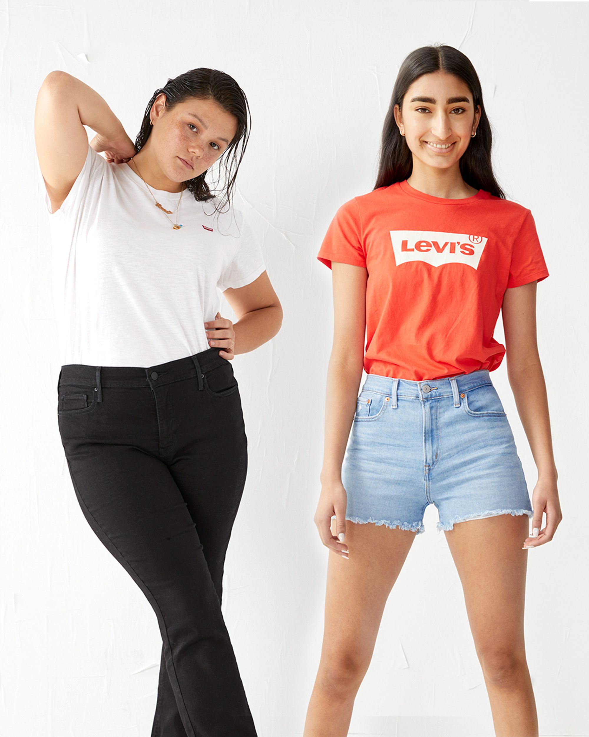 Find Your Tee Fit - Women featured with various shirt fits