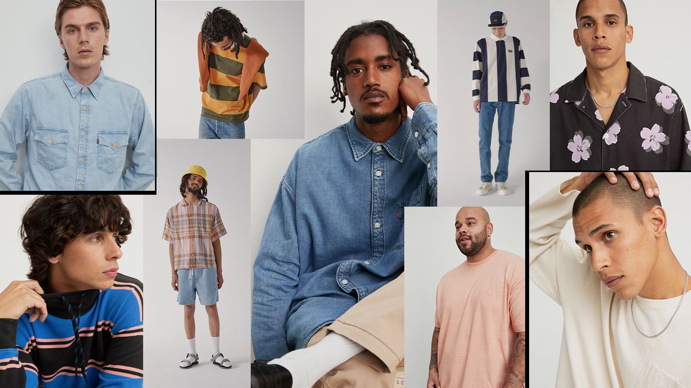 collage of photos - tops product