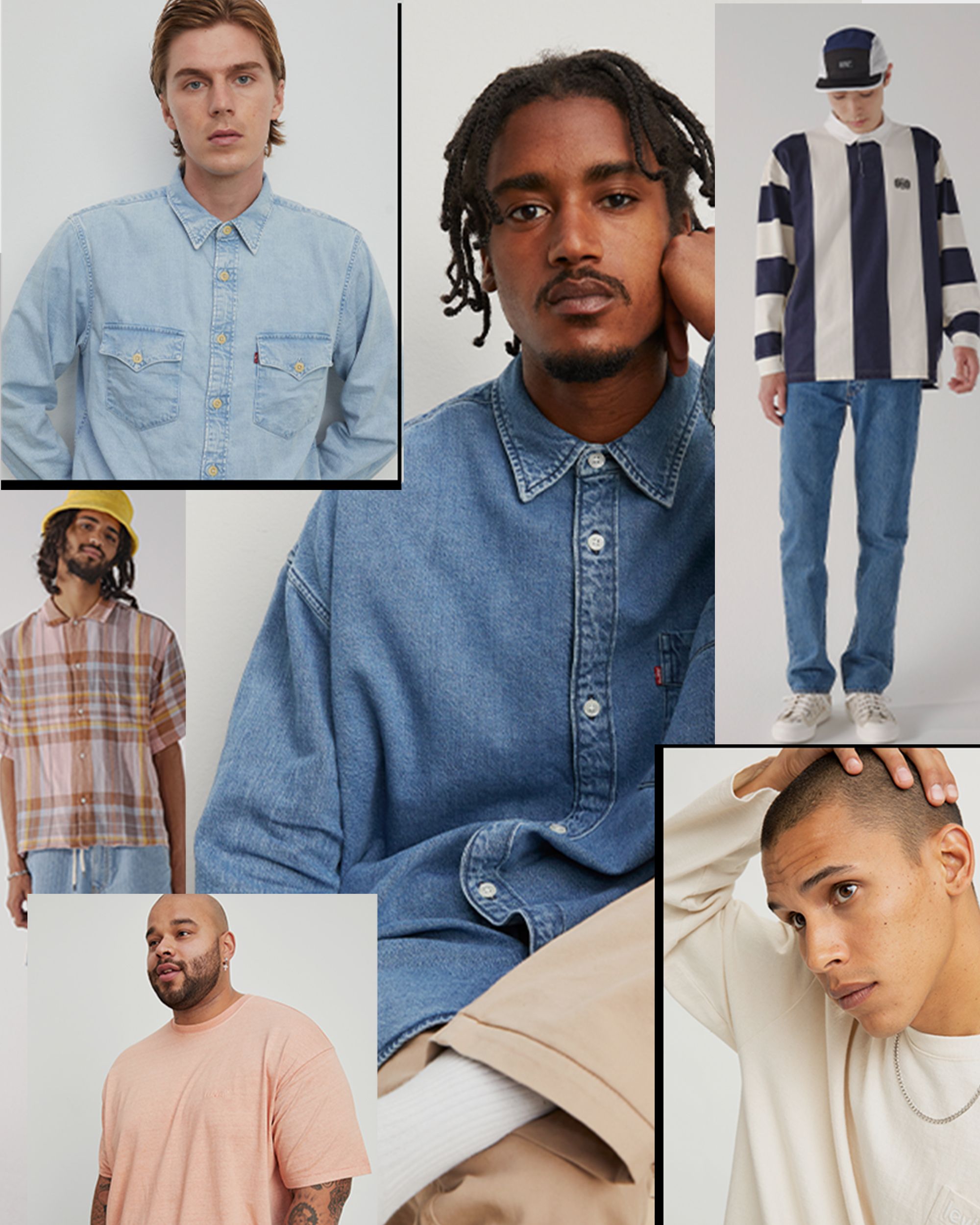collage of photos - tops product