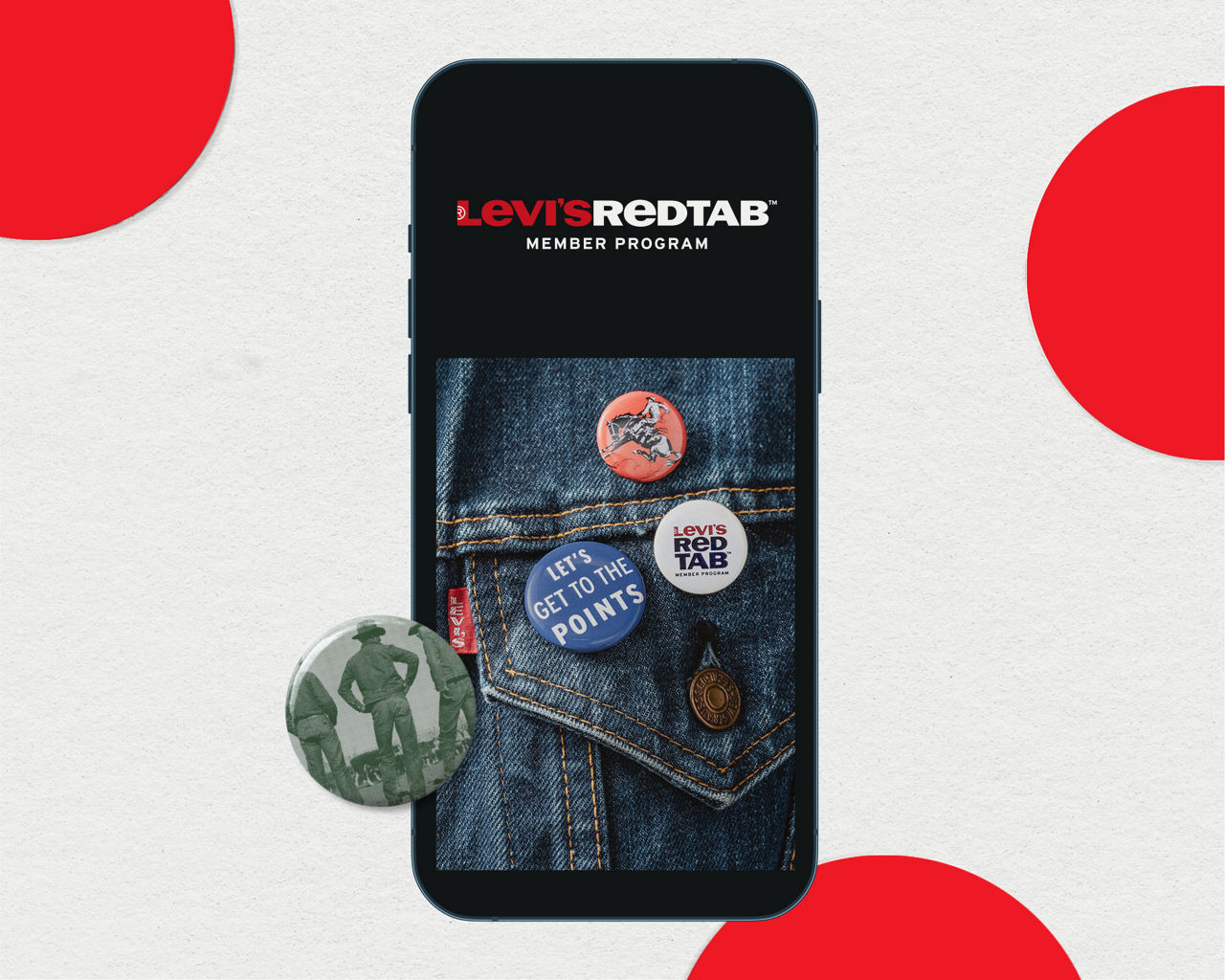 3D replica of virtual app membership card