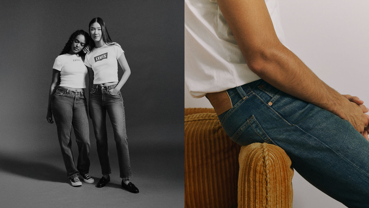 Models in our core jean styles