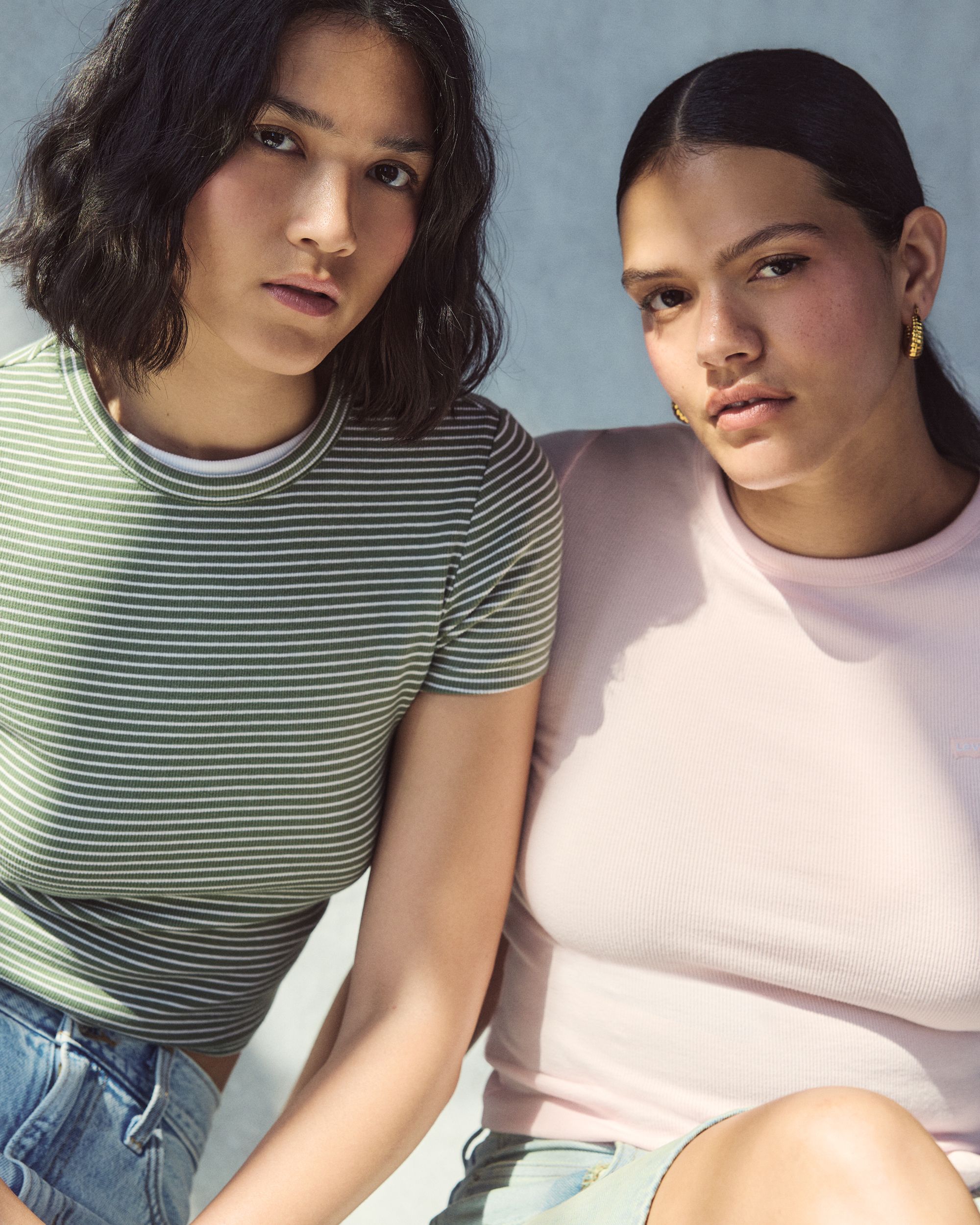 model in spring look