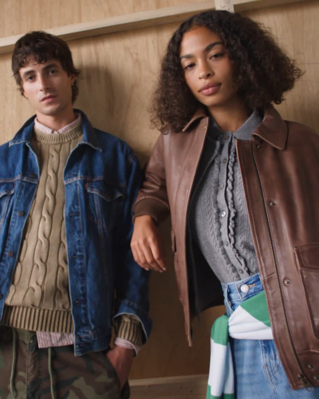 Video of models in new arrival styles