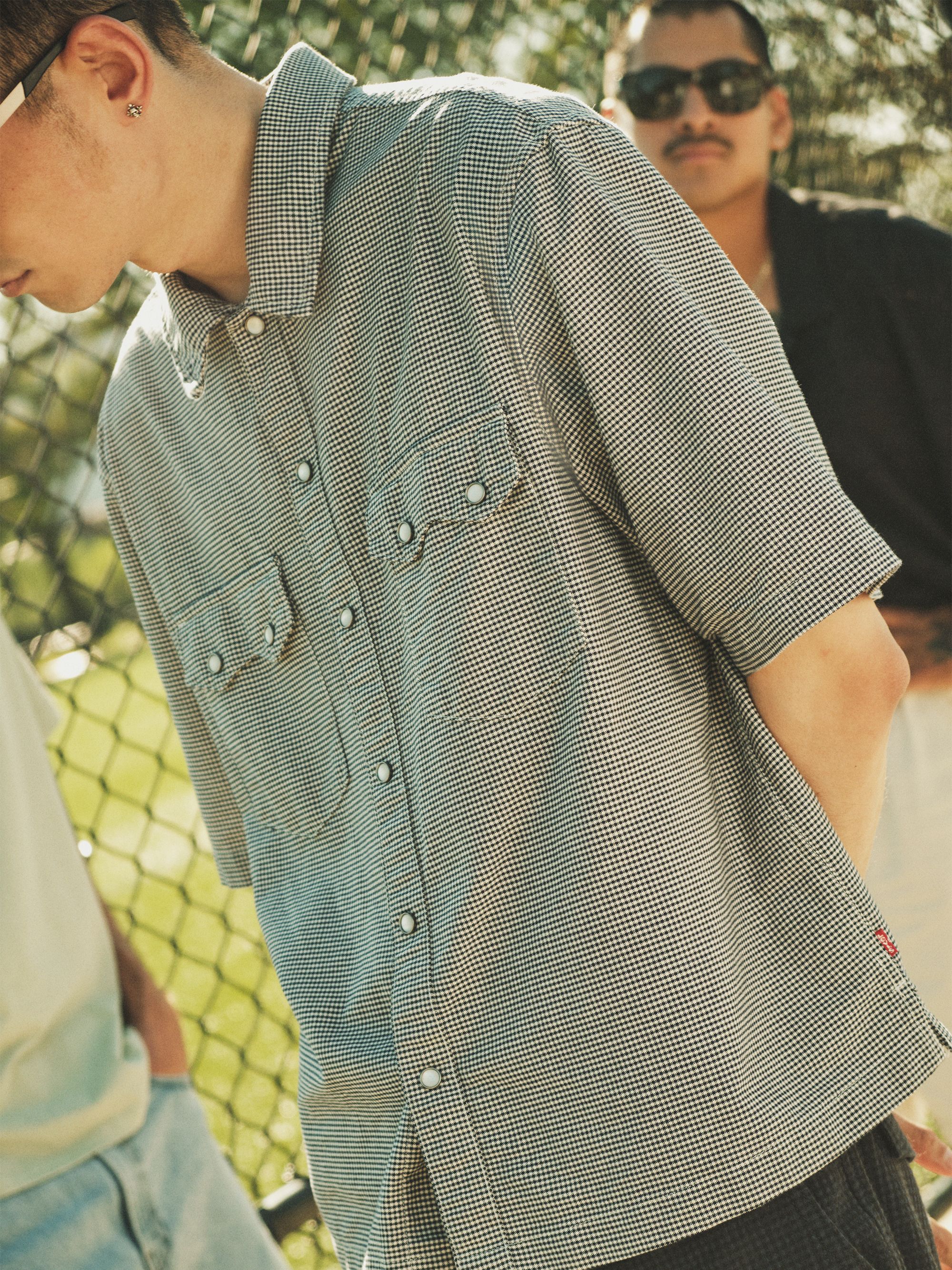 Short Sleeve Boxy Western Lightweight Shirt