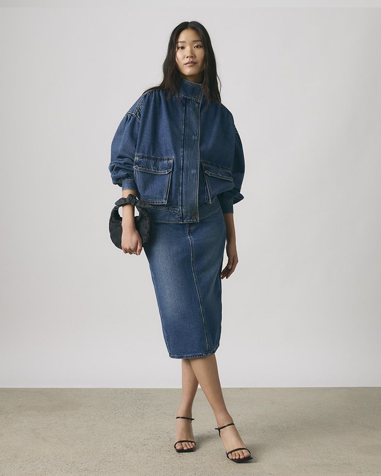 Denim Jacket + Skirt