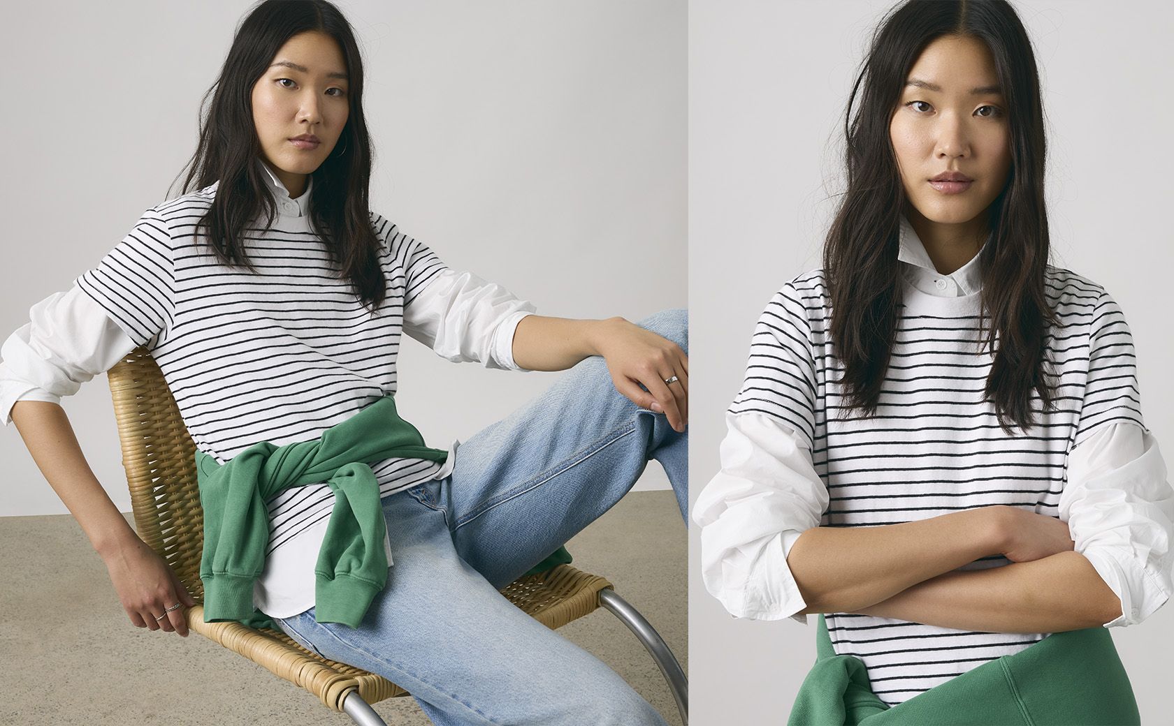 Striped Tshirt Outfit