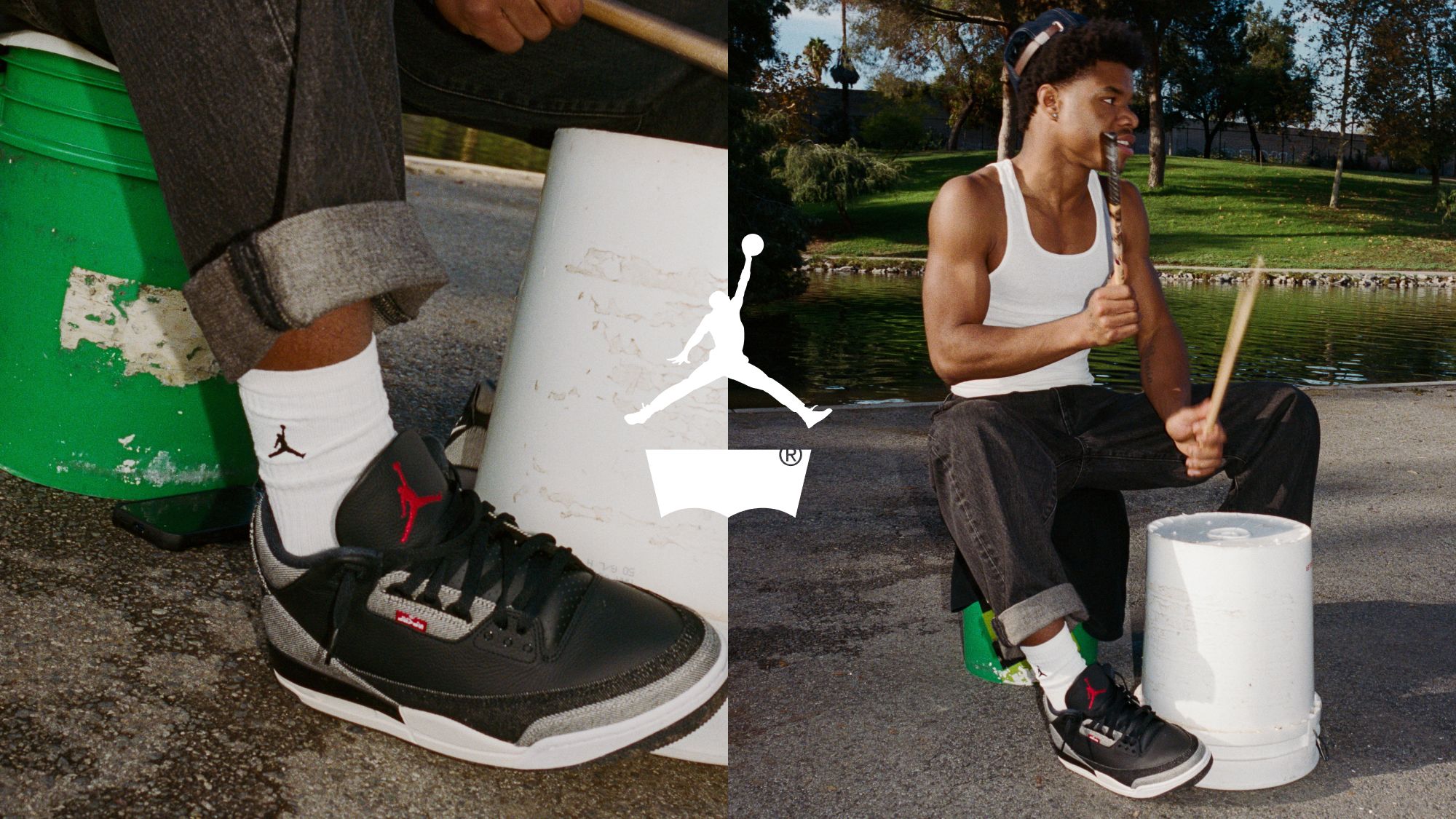 Image of Levi's x Jordan collection