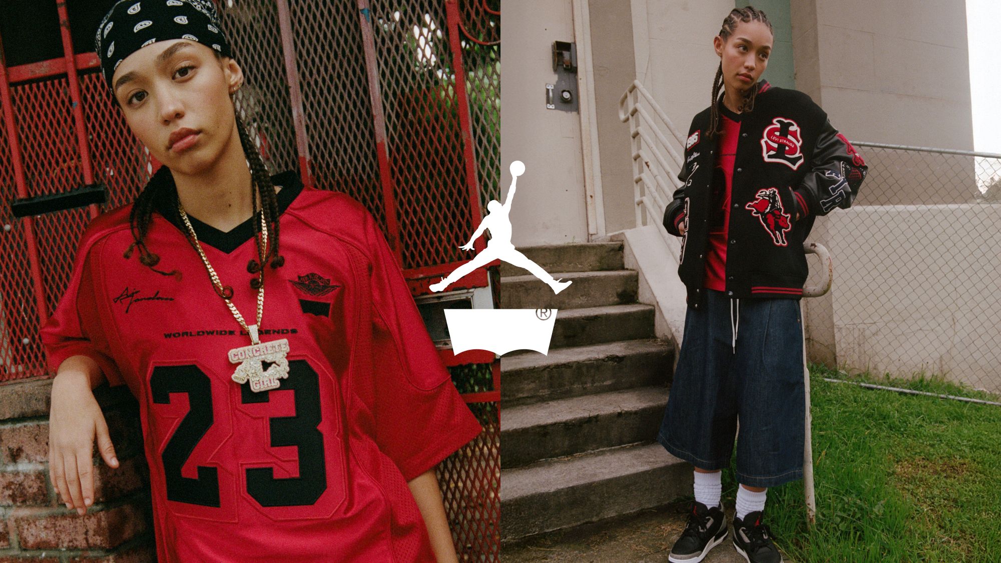 Image of Levi's x Jordan collection