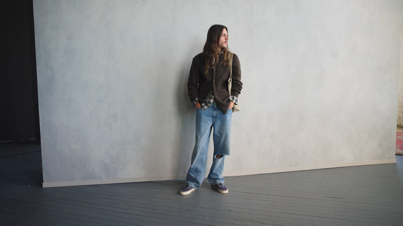 Video of models in new styles from the pre-spring lookbook