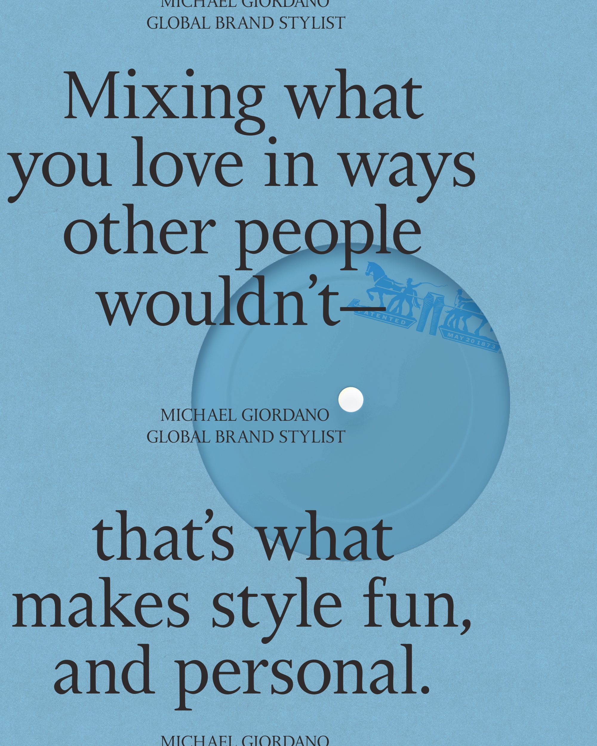 Quote from Michael Giordano.