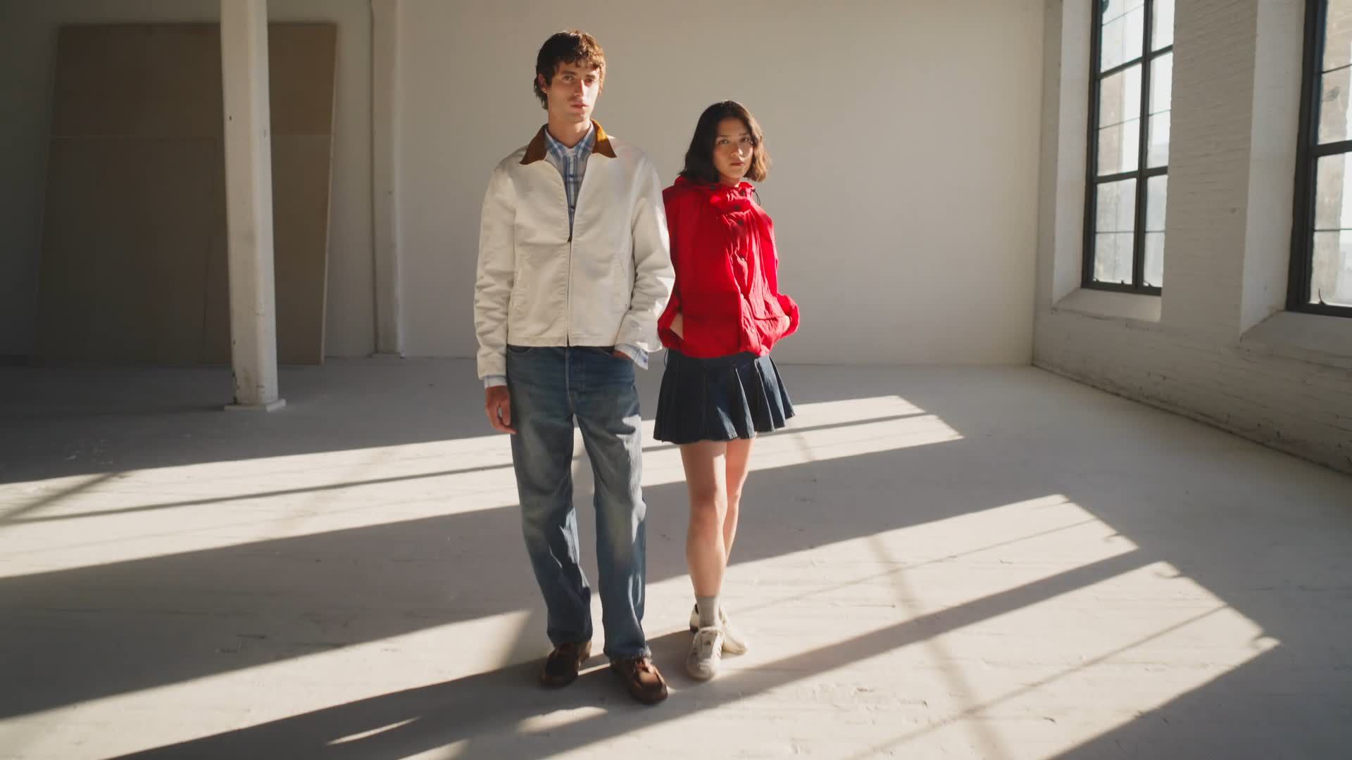 Models in new arrivals product.