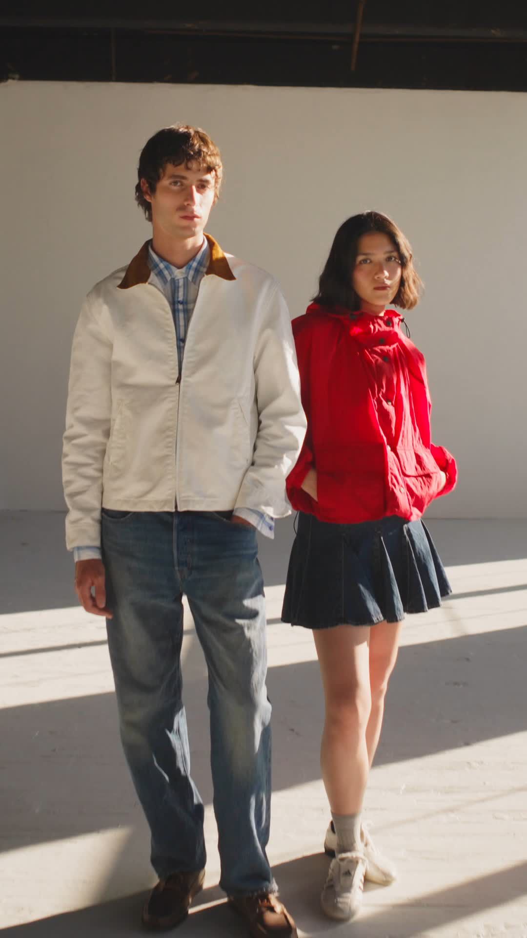 Models in new arrivals product.