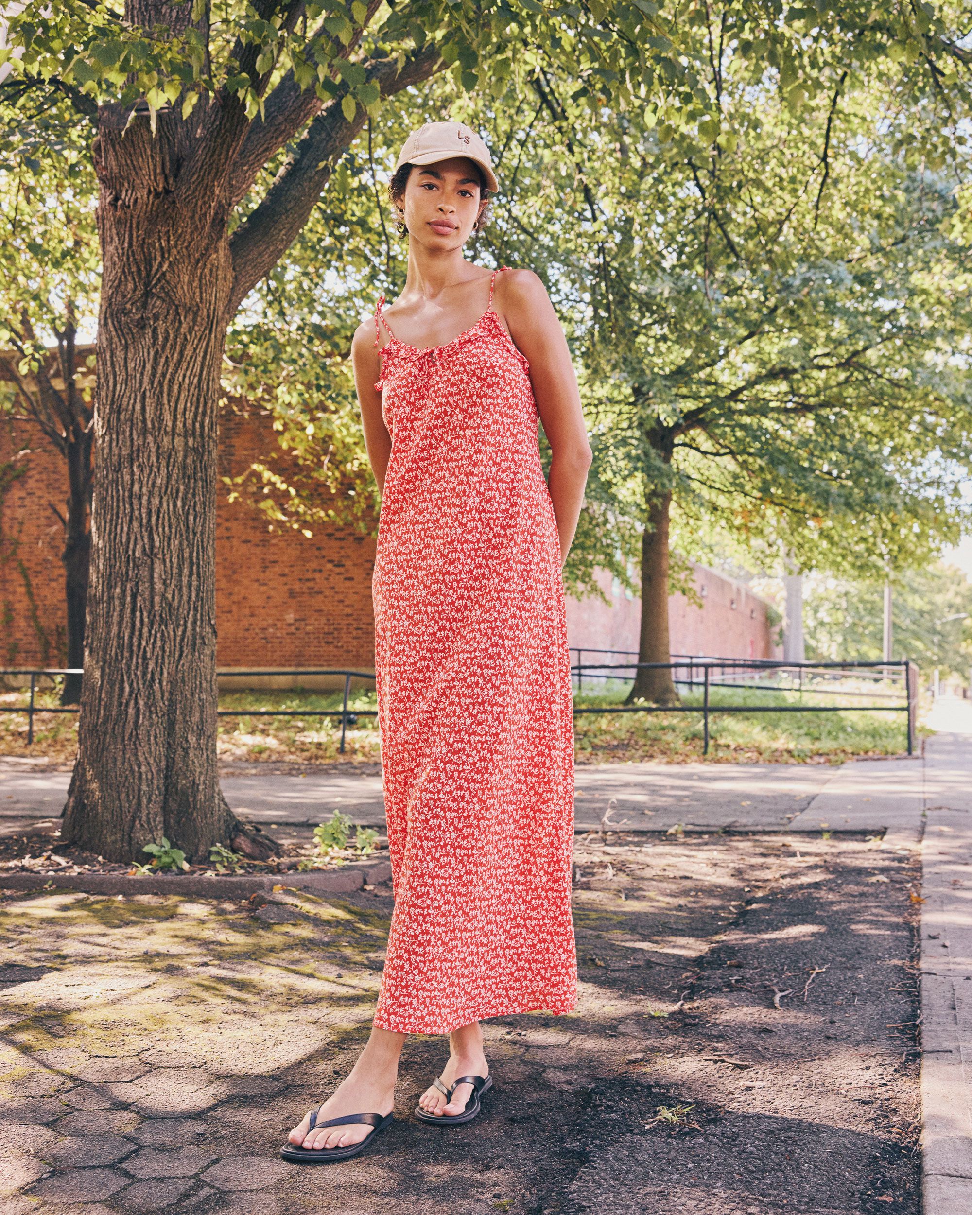 Model in Sarita Dress