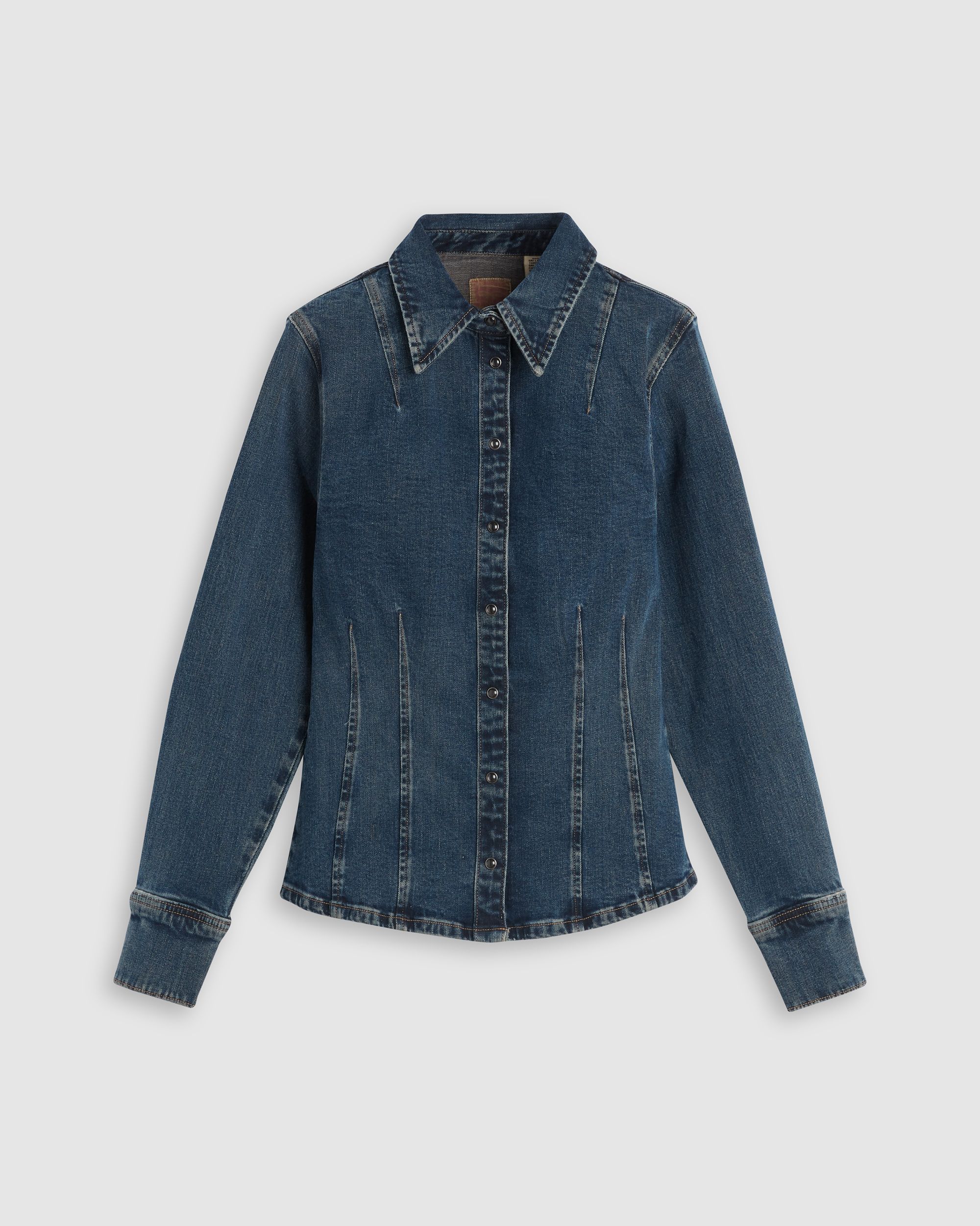 Image of Long Sleeve Shaped Shirt