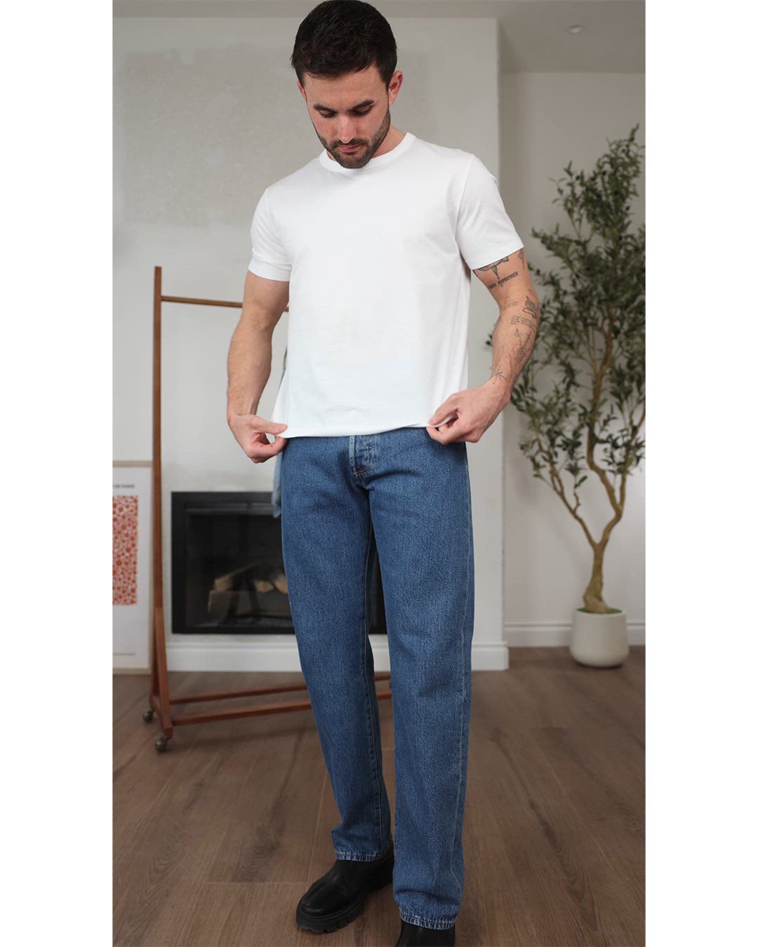 Braylon is 5'11" and wearing his usual Levi’s®