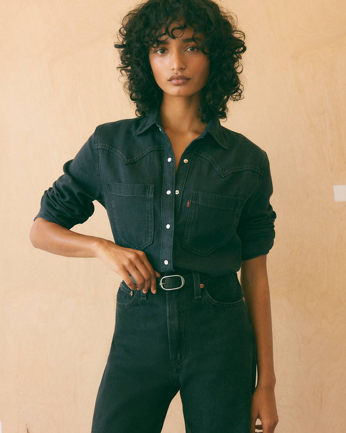 Women's Black 701® Clothing | Levi's® US Women's Black 701® Clothing | Levi's® US