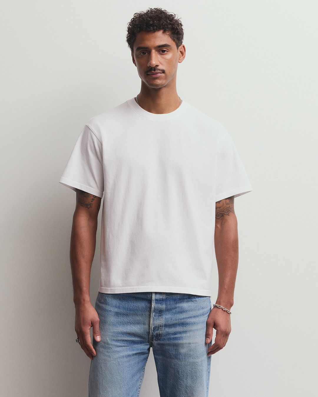 Boxy Garment-Dye Tee
