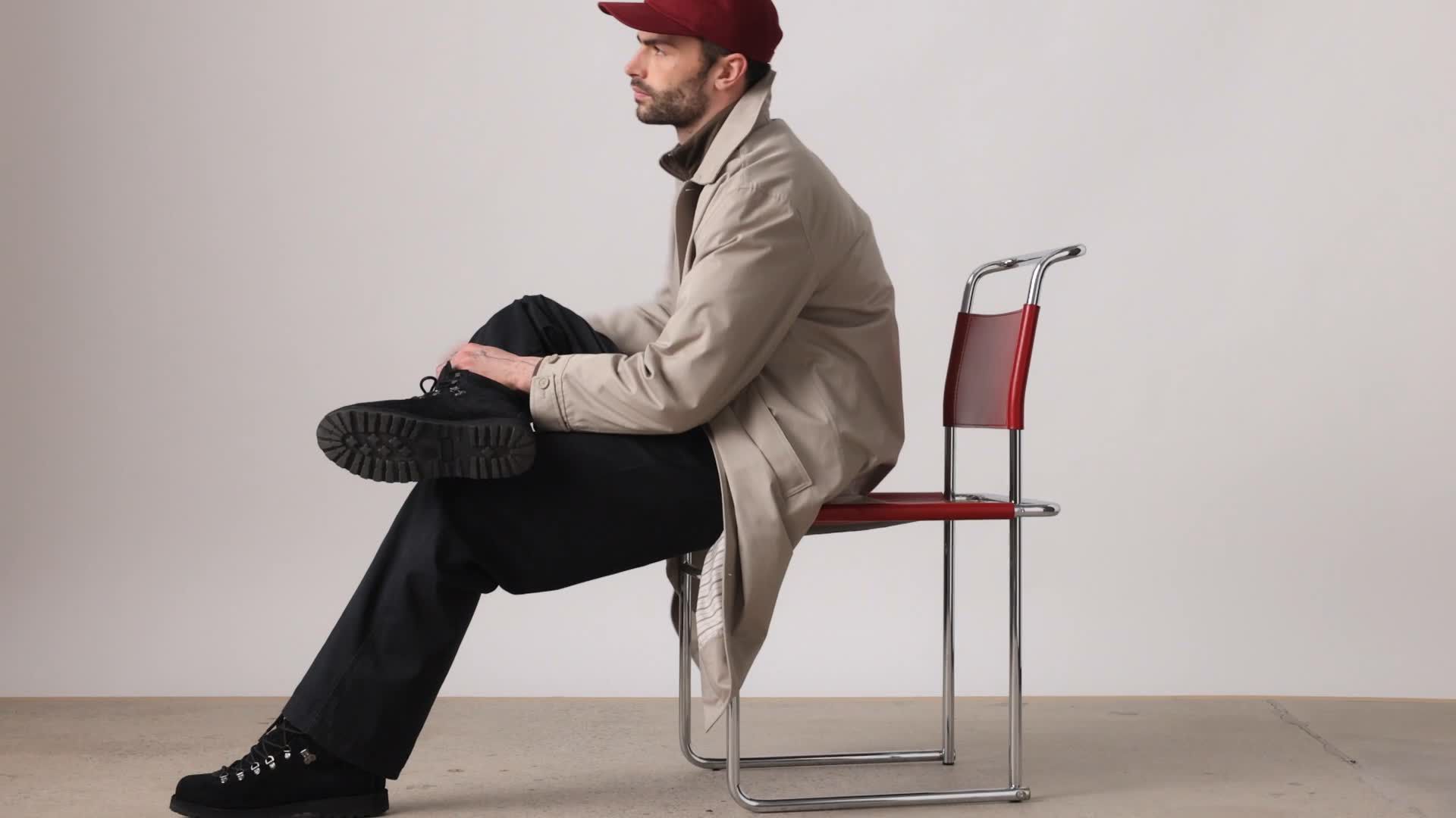 Video of models in weekend essentials.