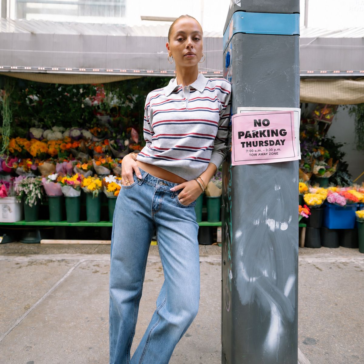 Women in Low-Rise Jeans