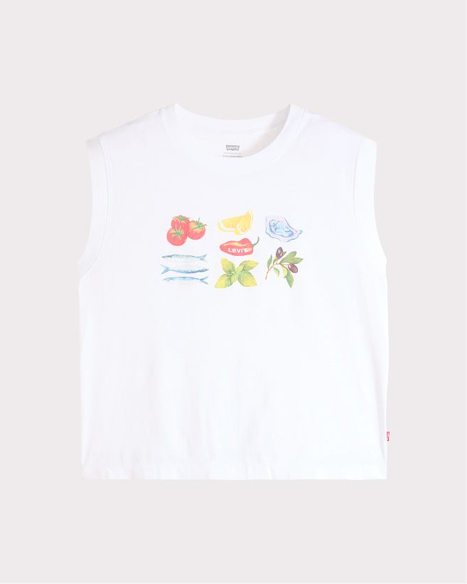 Image of  Graphic Boxy Tank Top