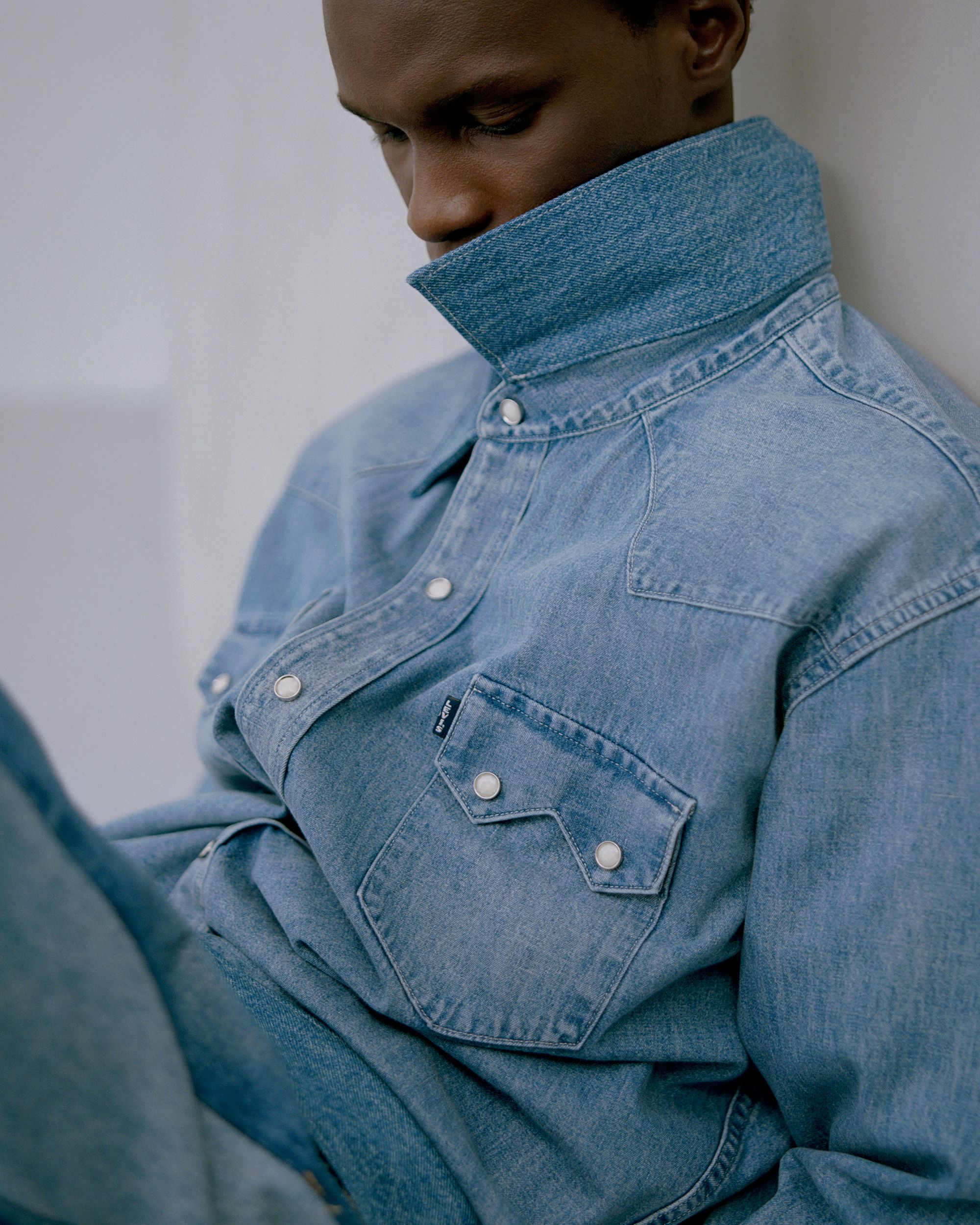 Man in Double Denim