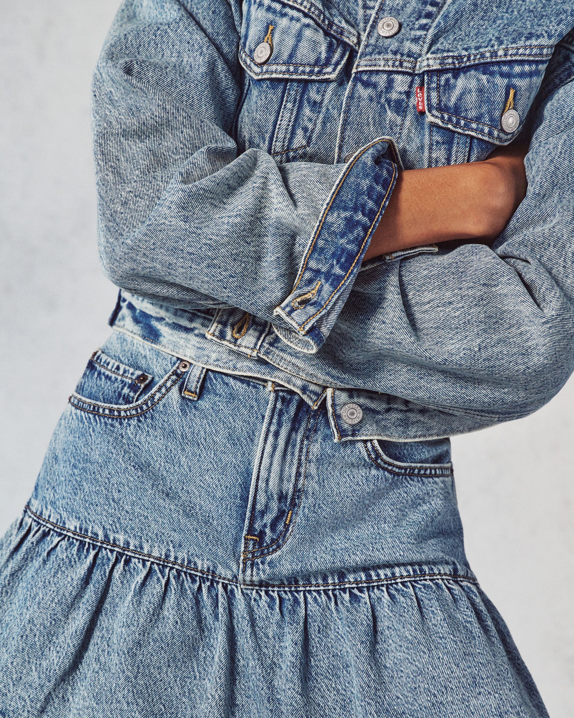 Denim Jacket + Skirt