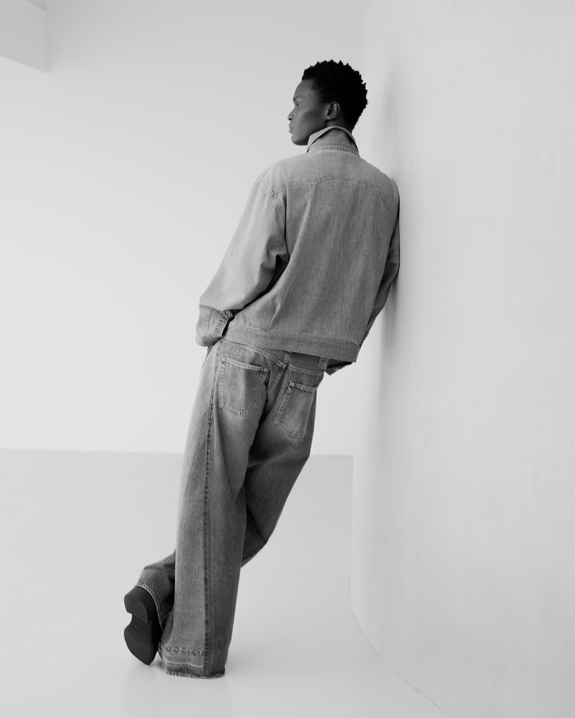Man in Double Denim