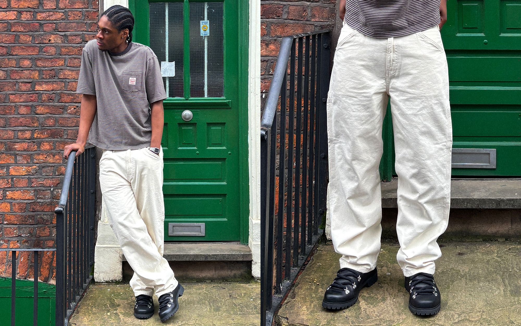 Striped Tees + Chinos