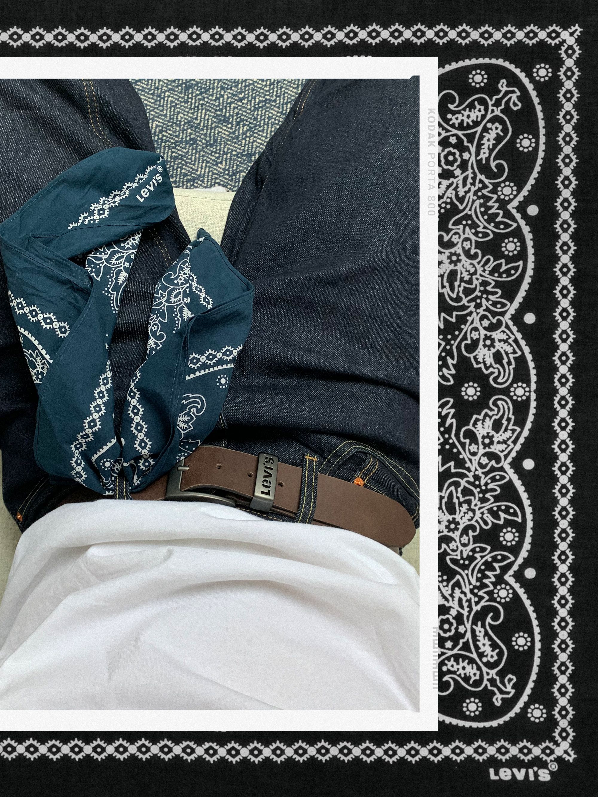White Tee + Bandana