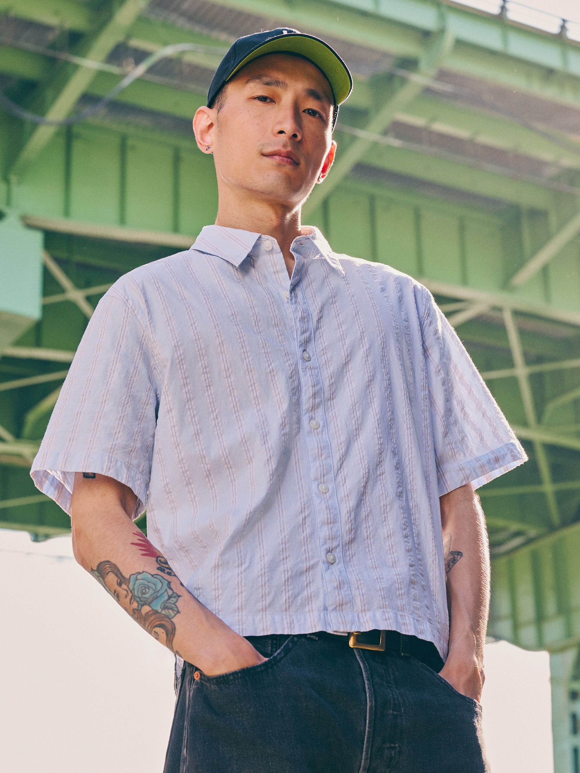 Men's new boxy shirt