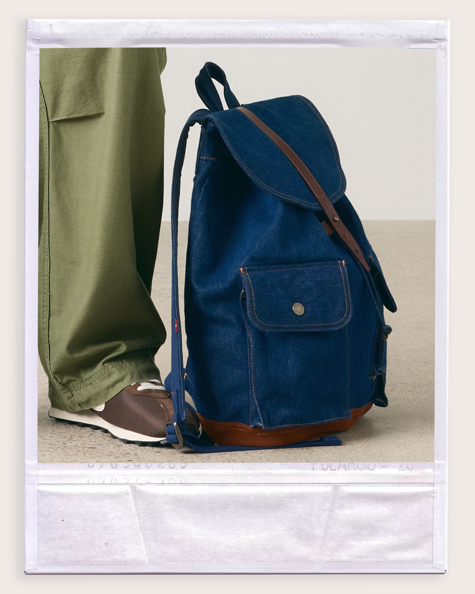 Denim Backpack