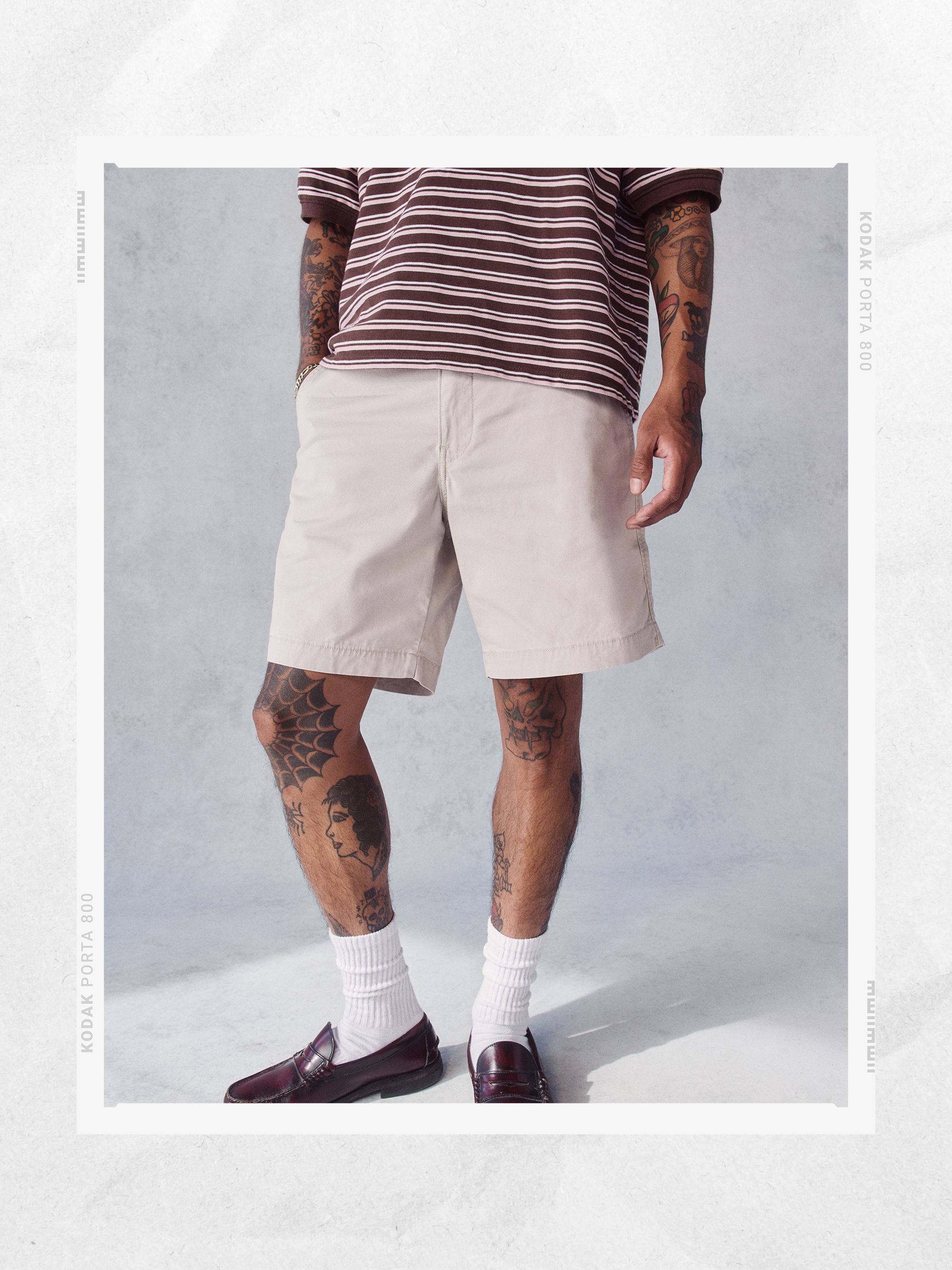 White Shorts
