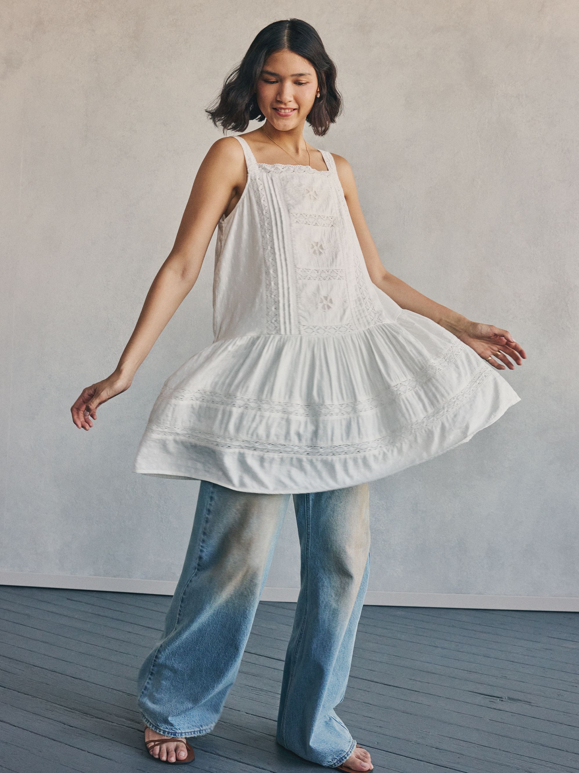 White dress