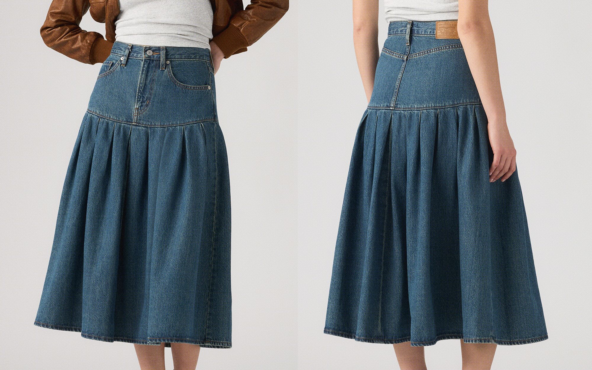 Pleated Skirt