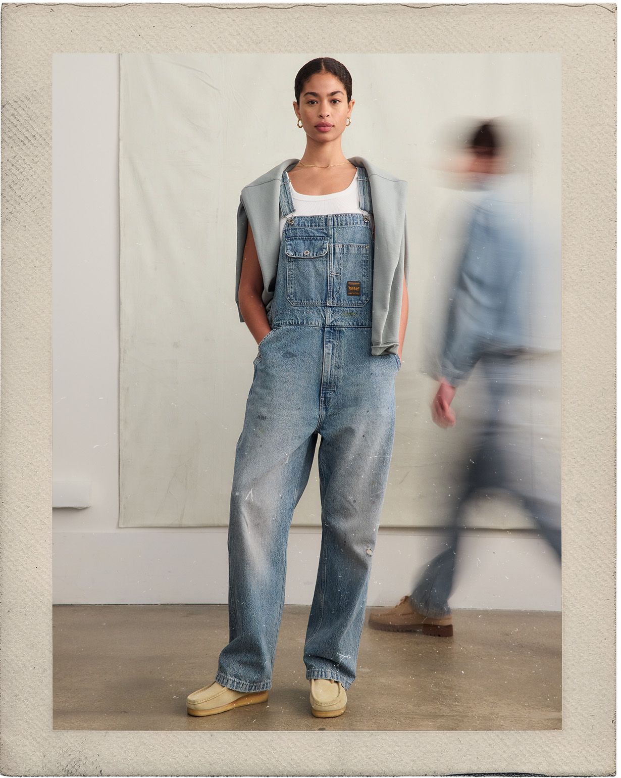 Denim Overalls