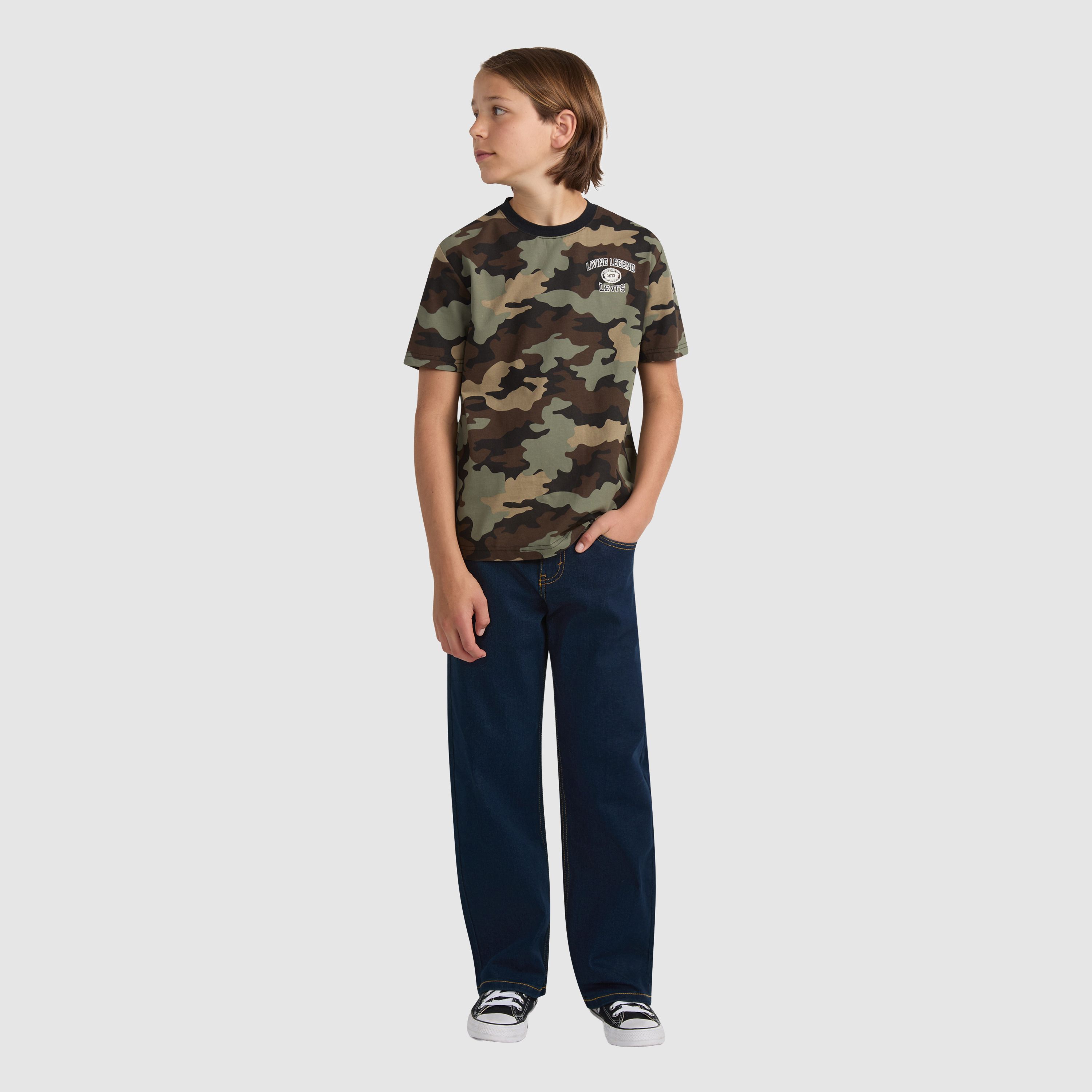 Levis Loose Straight Fit Jeans Big Boys 8-20 1
