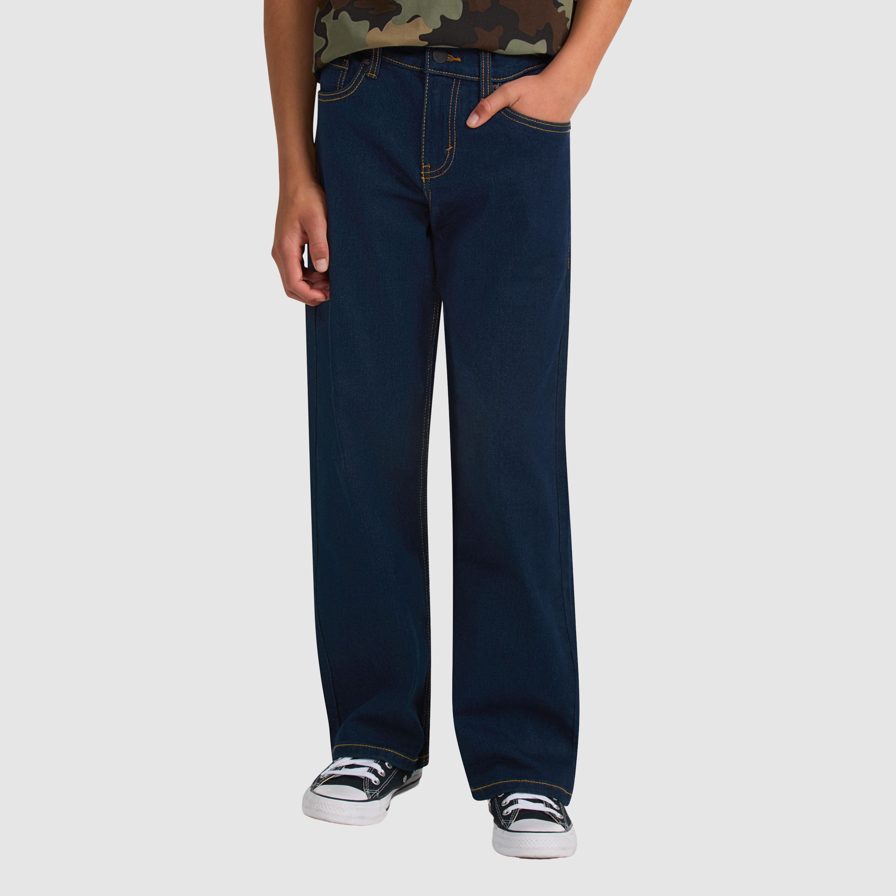 Levis Loose Straight Fit Jeans Big Boys 8-20 2