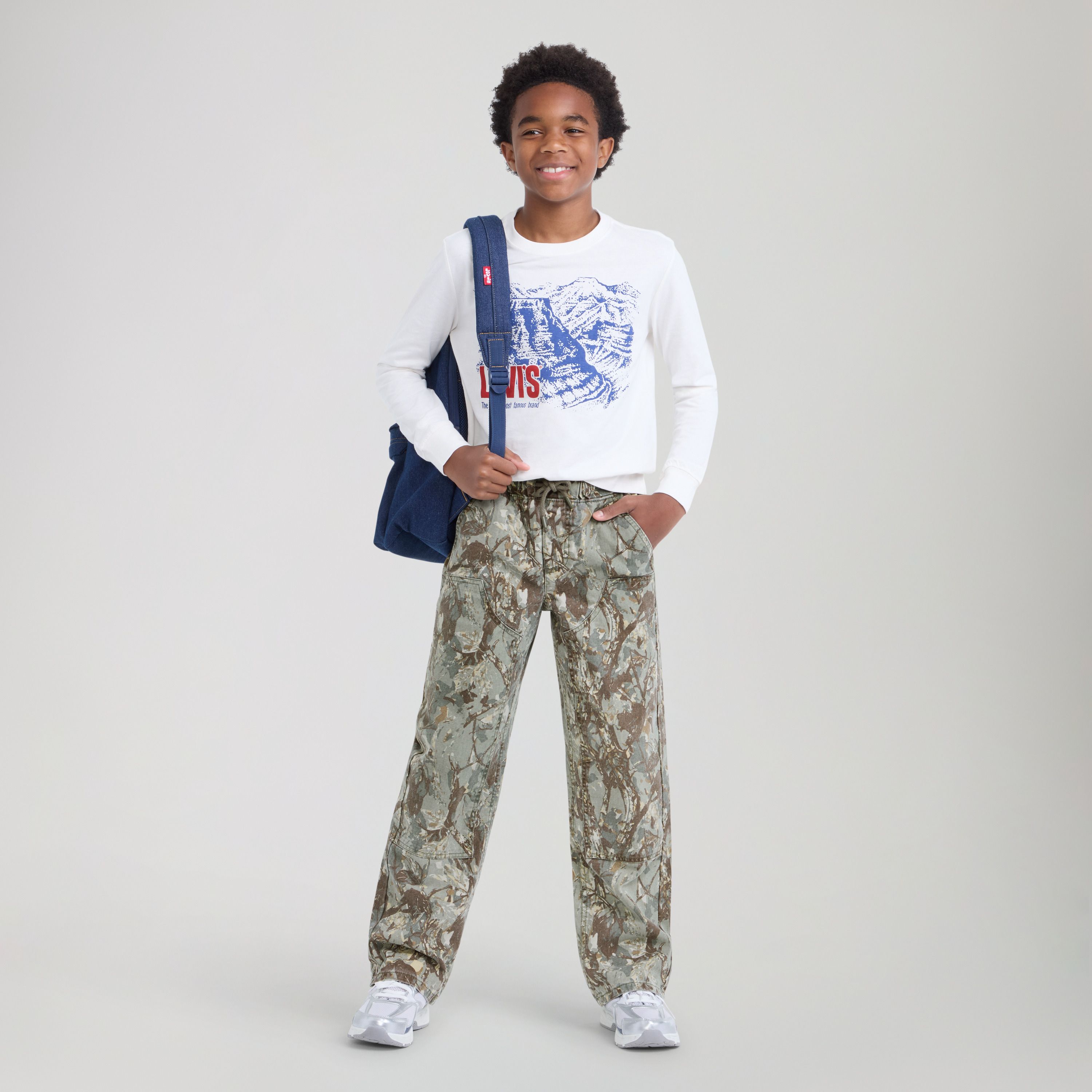 Pull-On Utility Pants Big Boys 8-20 1