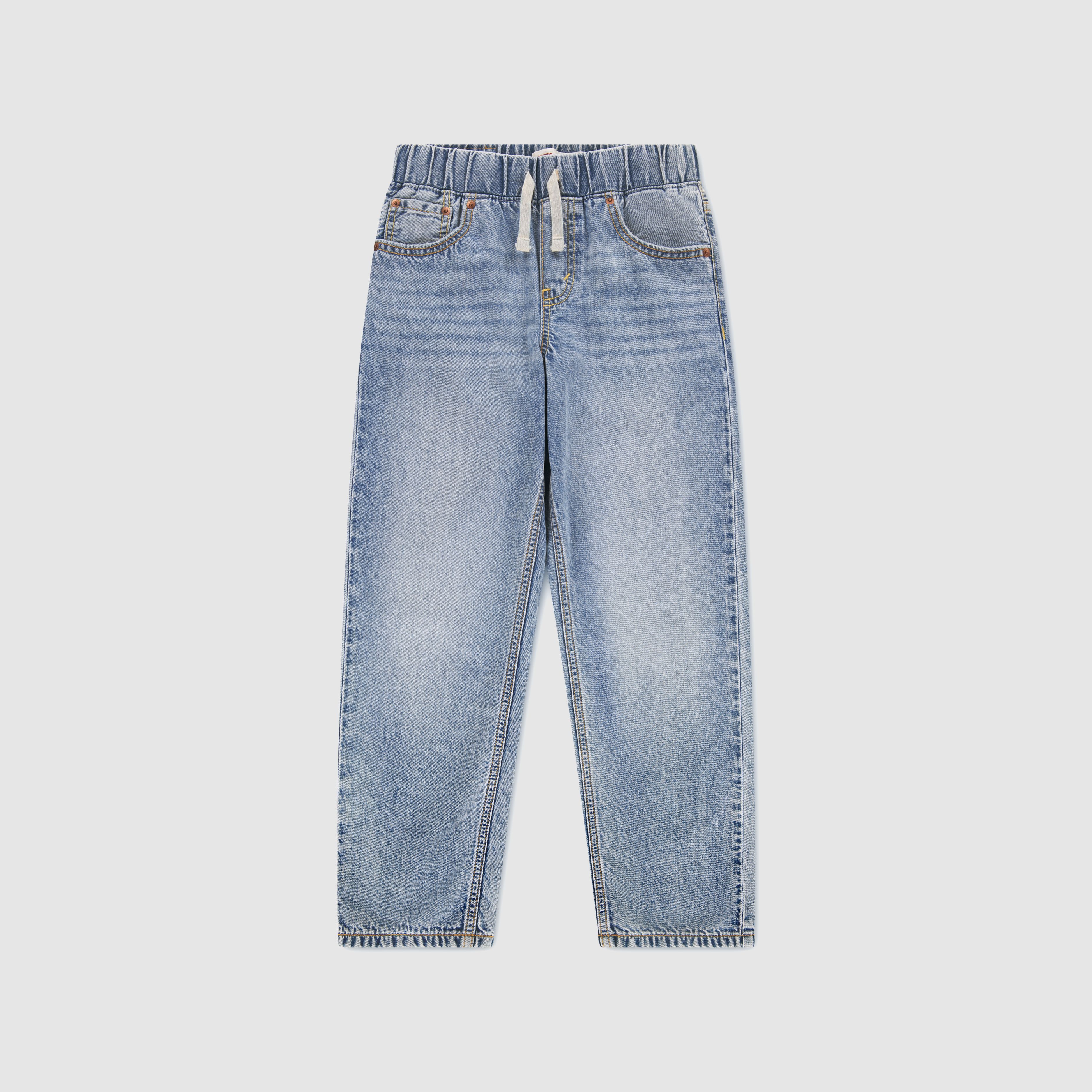 Stay Loose Pull On Tapered Jeans 1