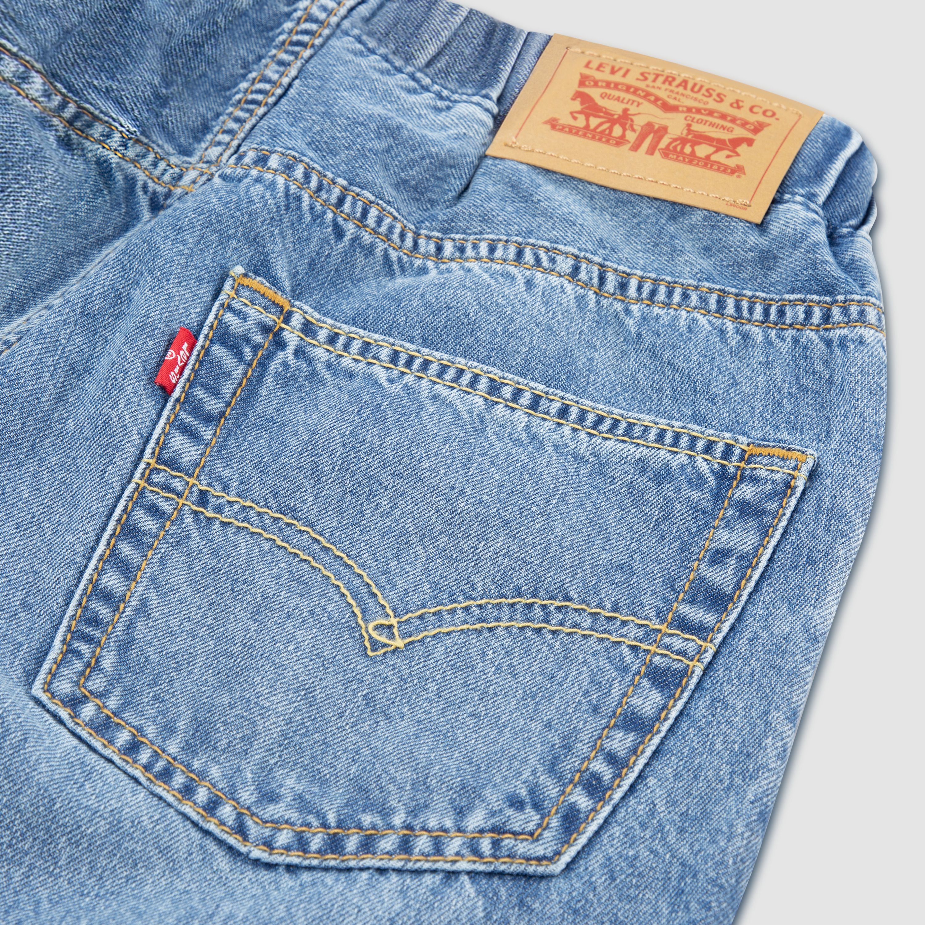 Stay Loose Pull On Tapered Jeans (Boys 4-7)