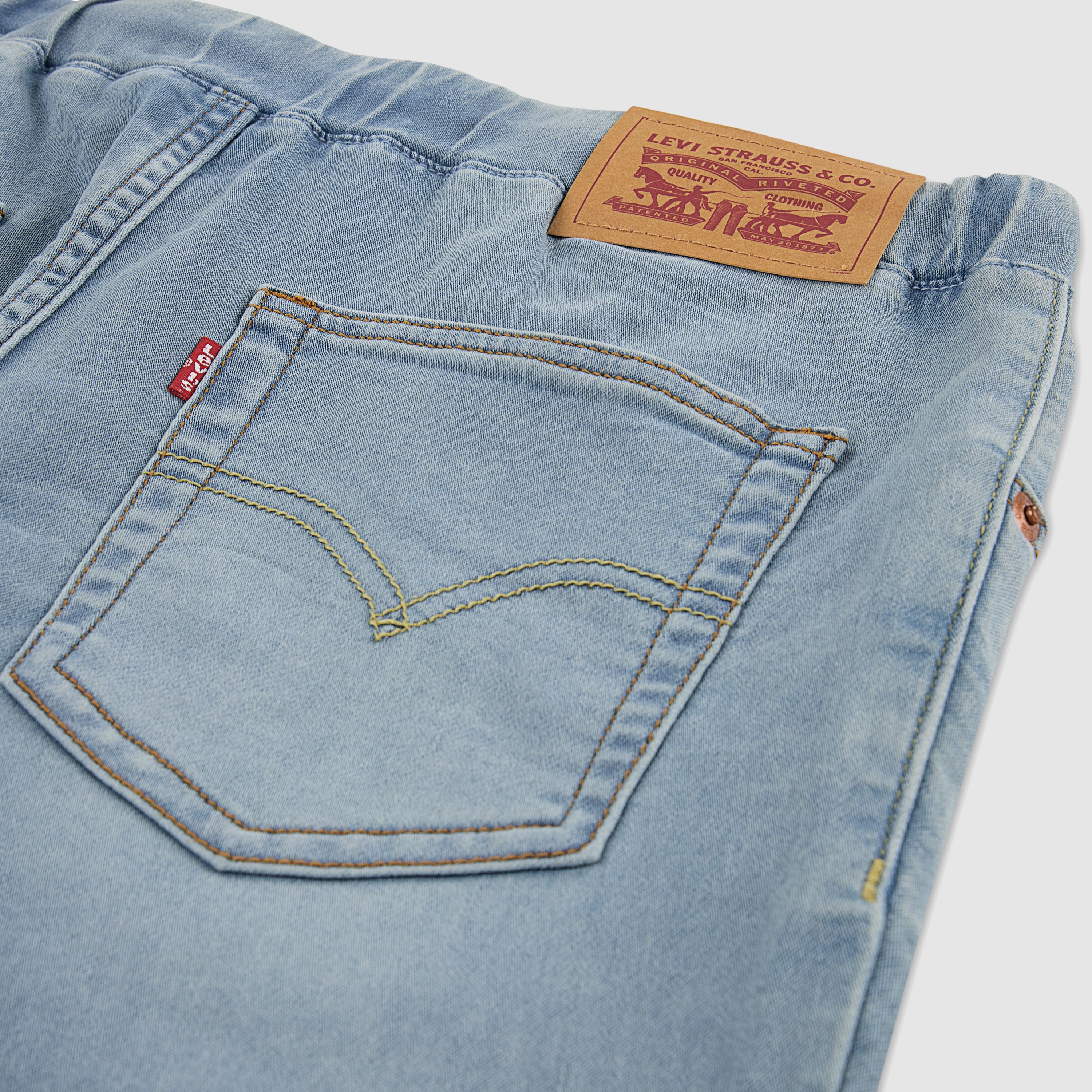 Skinny Fit Pull On Dobby Shorts 3