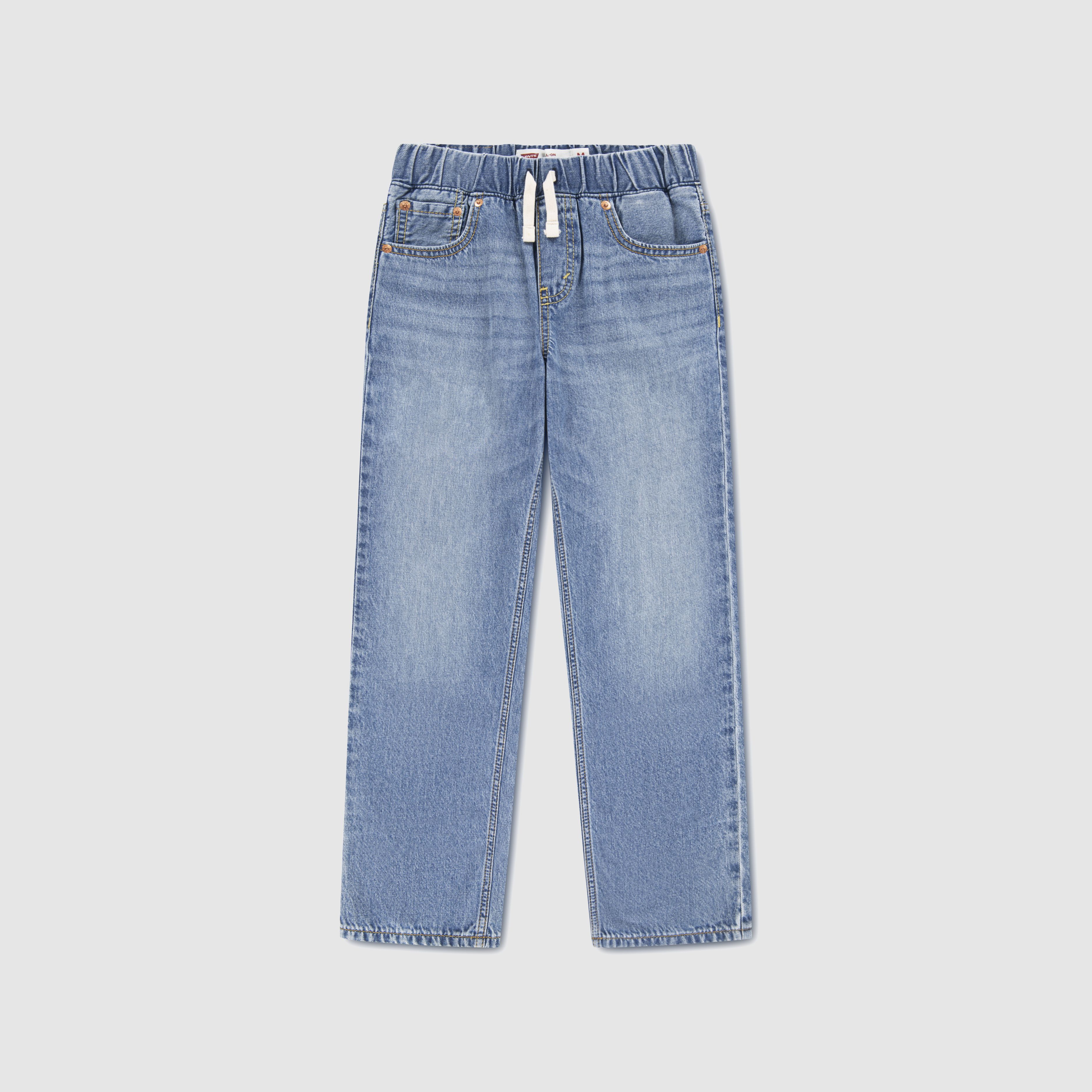 Stay Loose Pull On Tapered Jeans 1