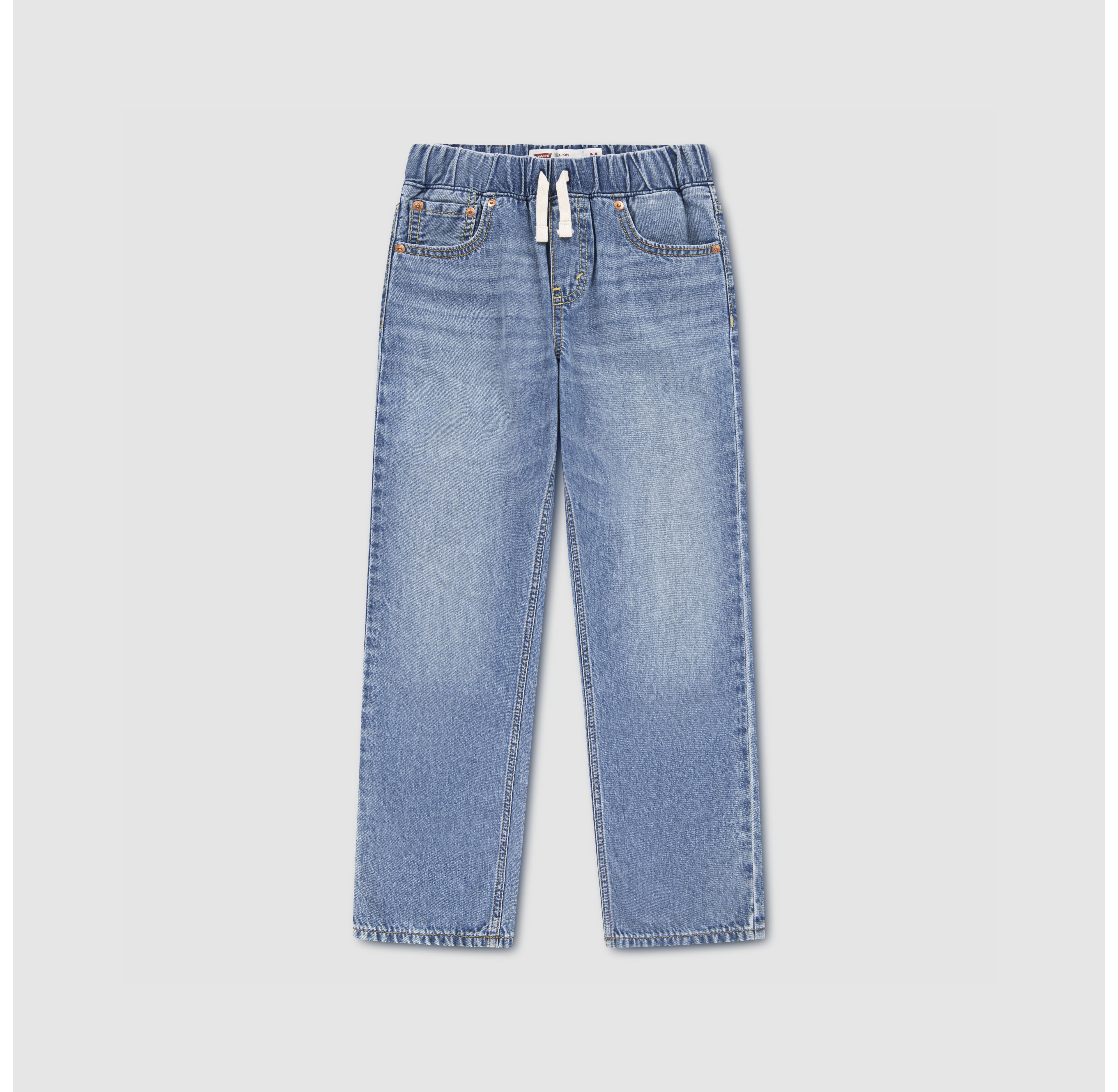 Stay Loose Pull On Tapered Jeans
