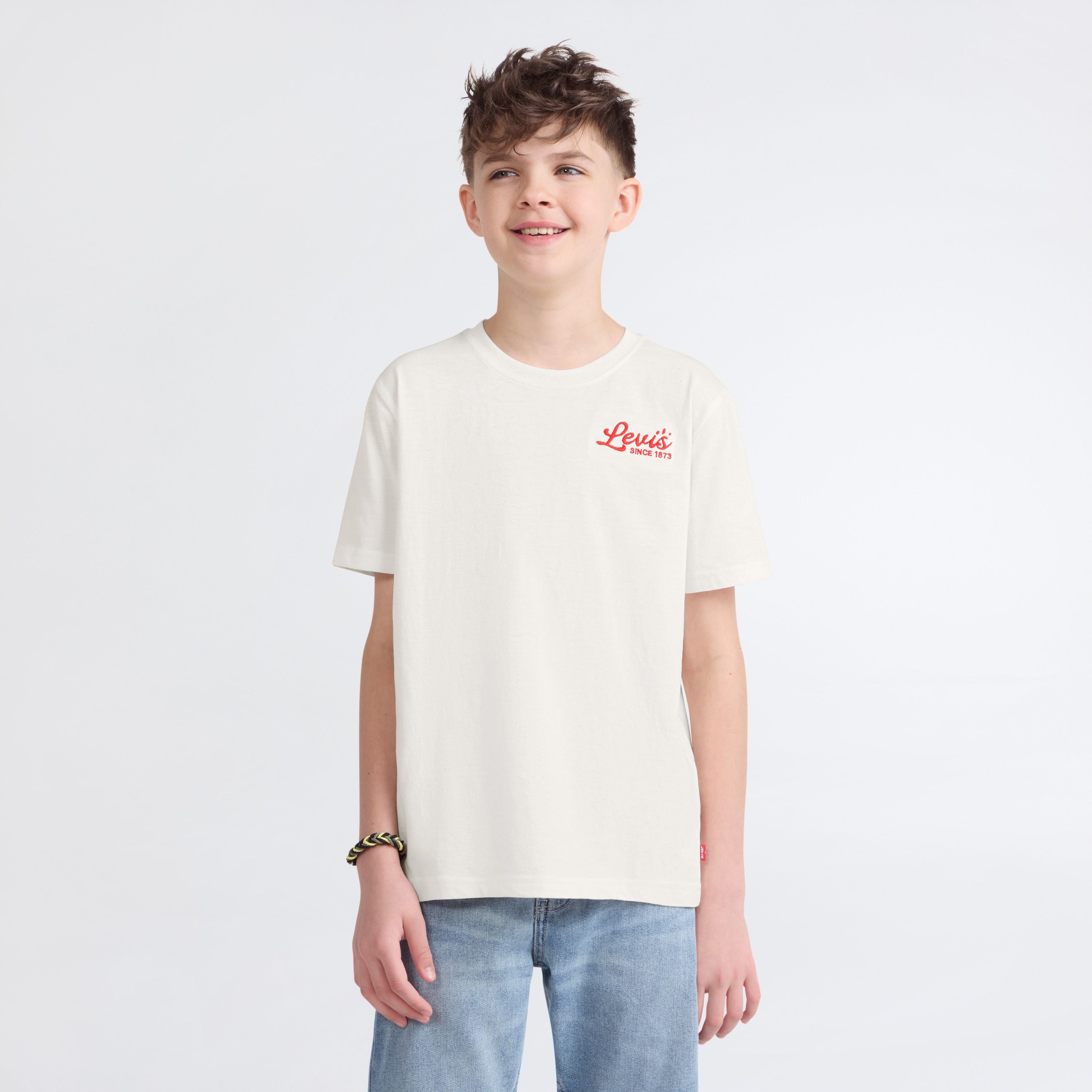 Pizza Loving Bear Tee Big Boys 8-20 1