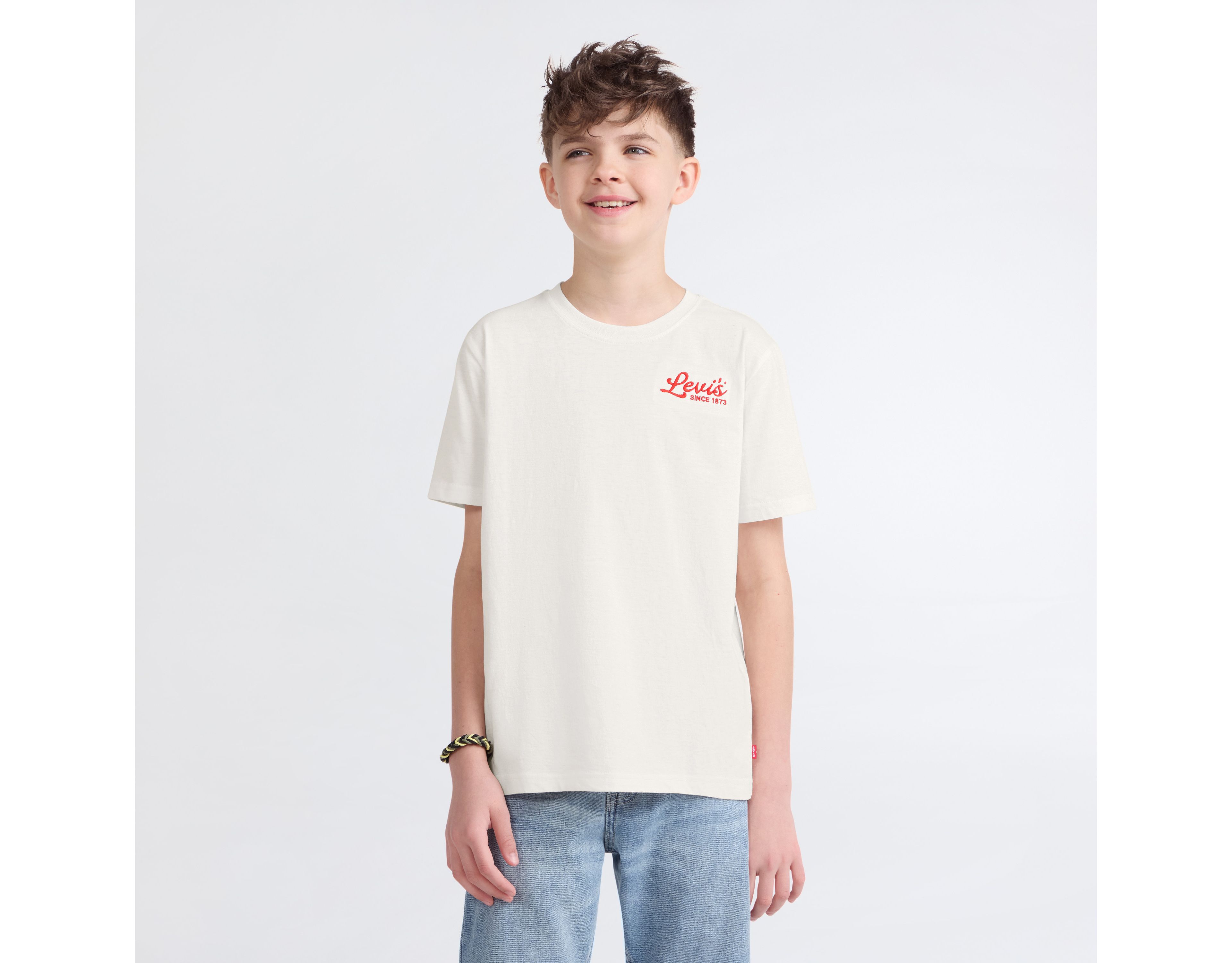 Pizza Loving Bear Tee Big Boys 8-20