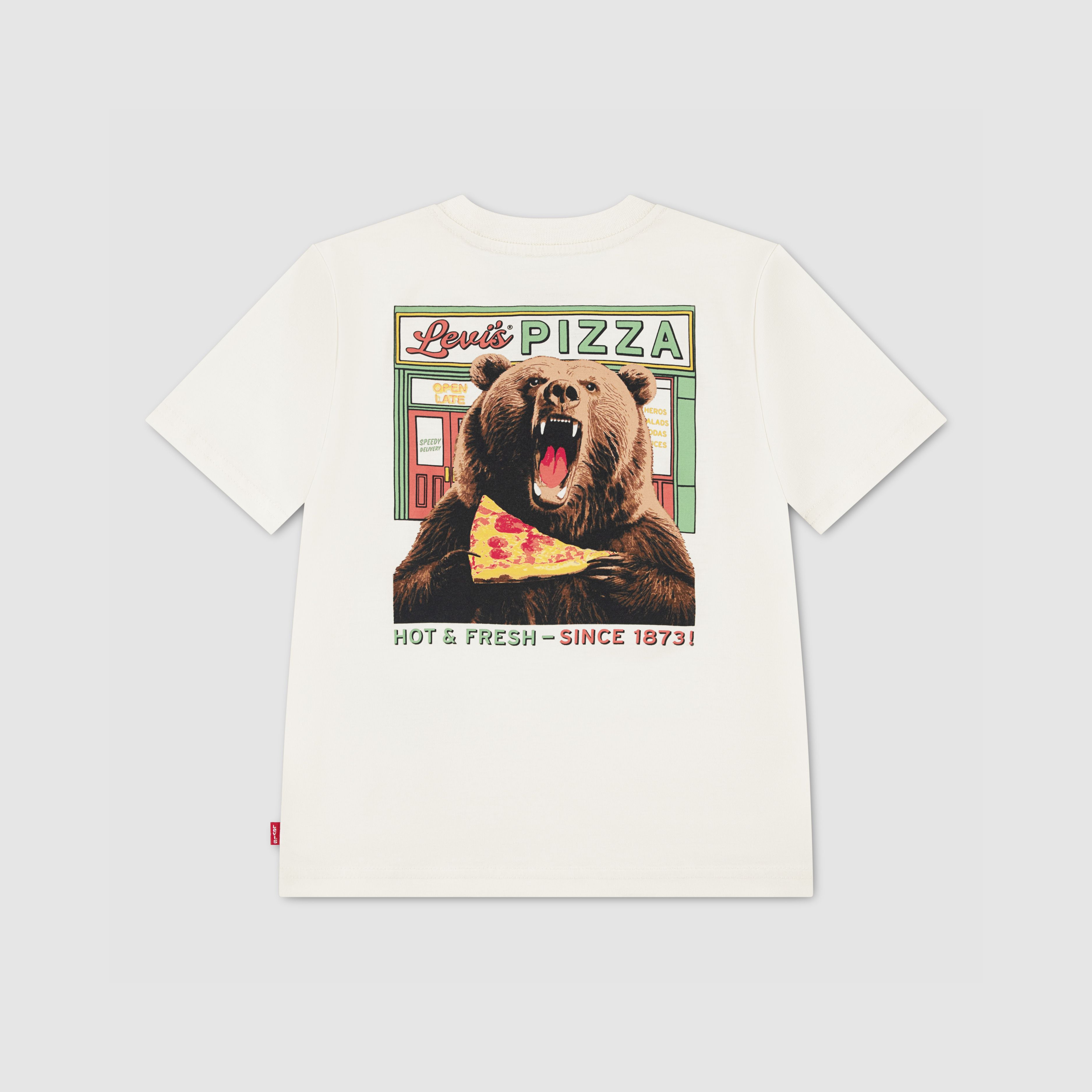 Pizza Loving Bear Tee (Boys 4-7) 2