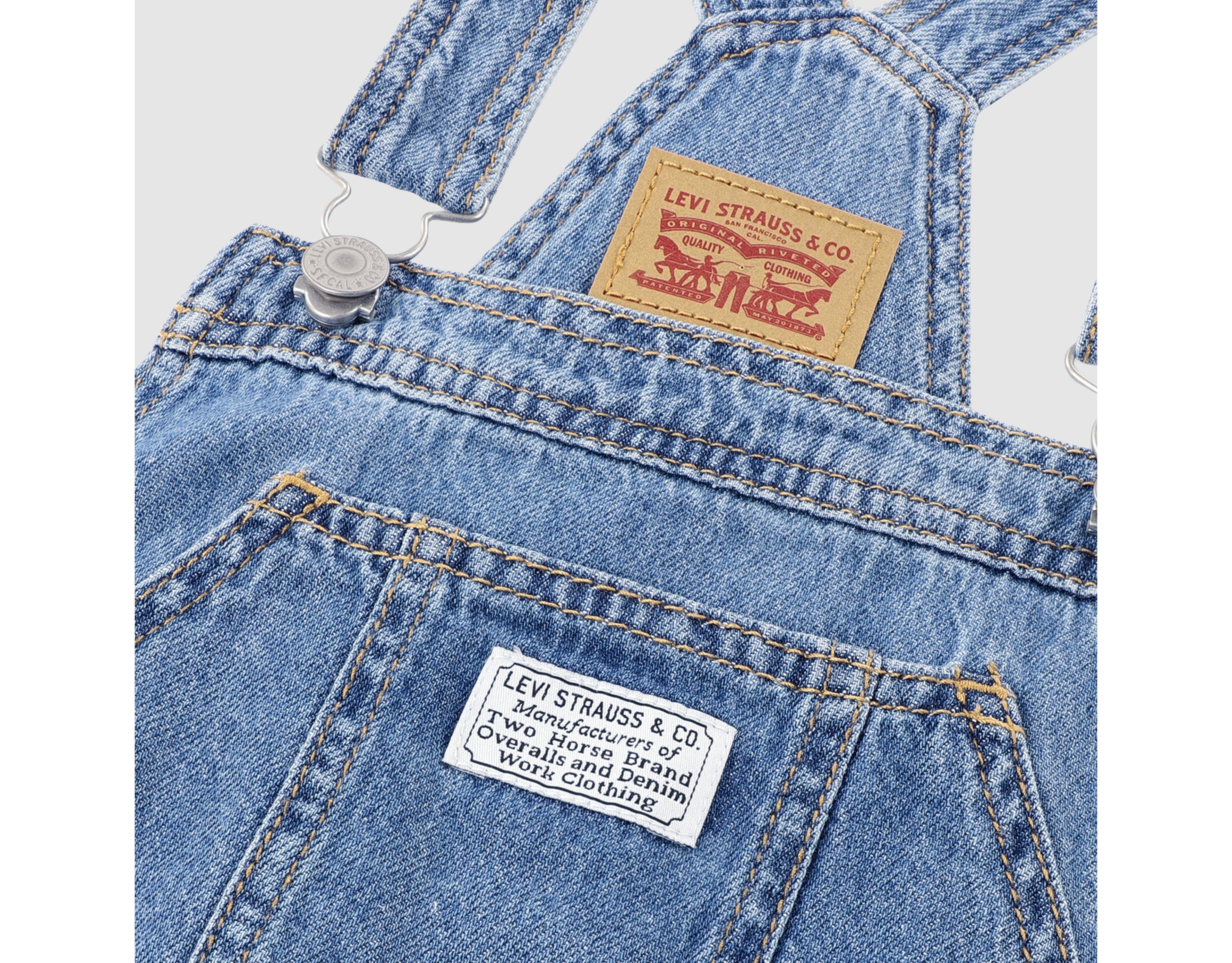 Shortalls With Tie At Waist
