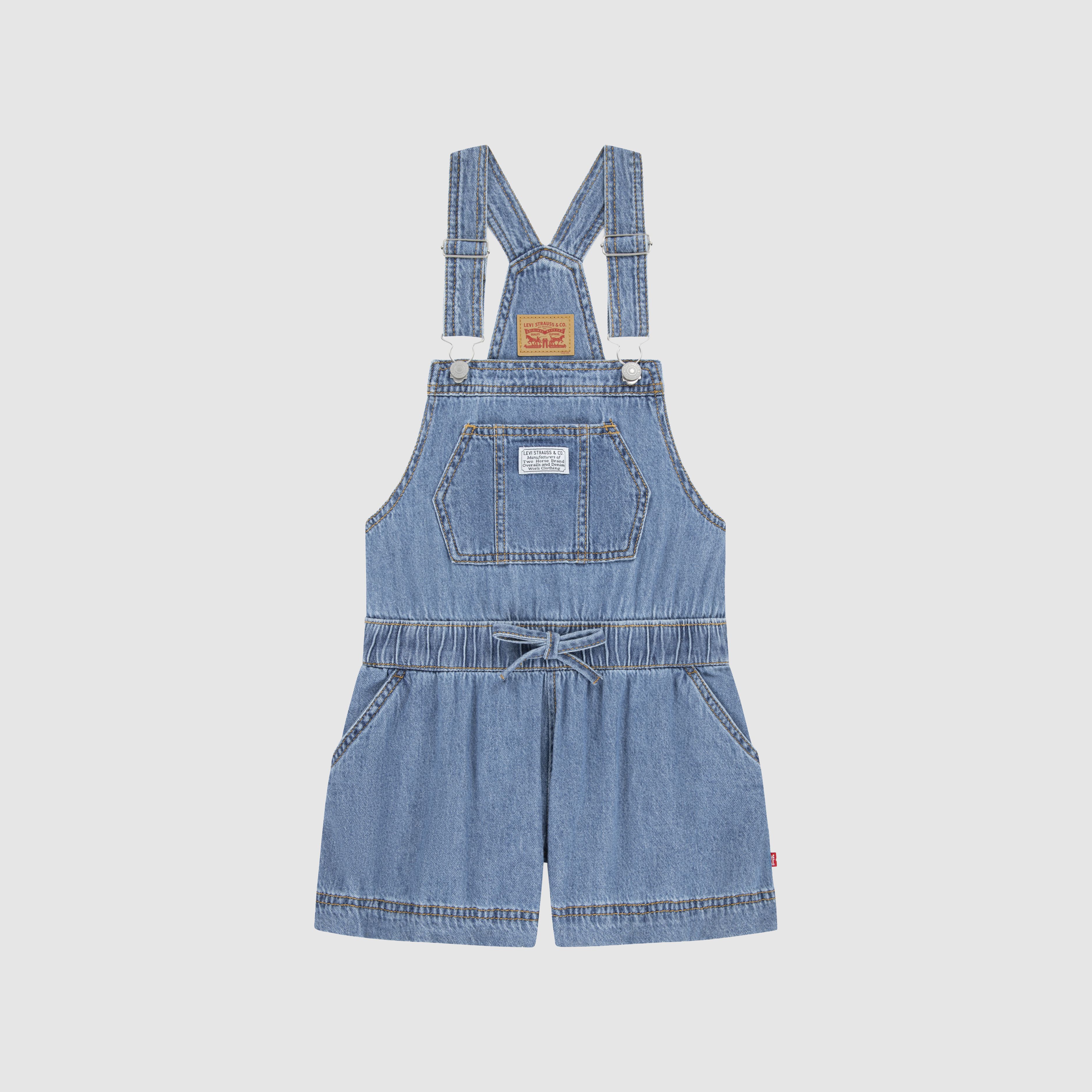 Shortalls With Tie At Waist 4